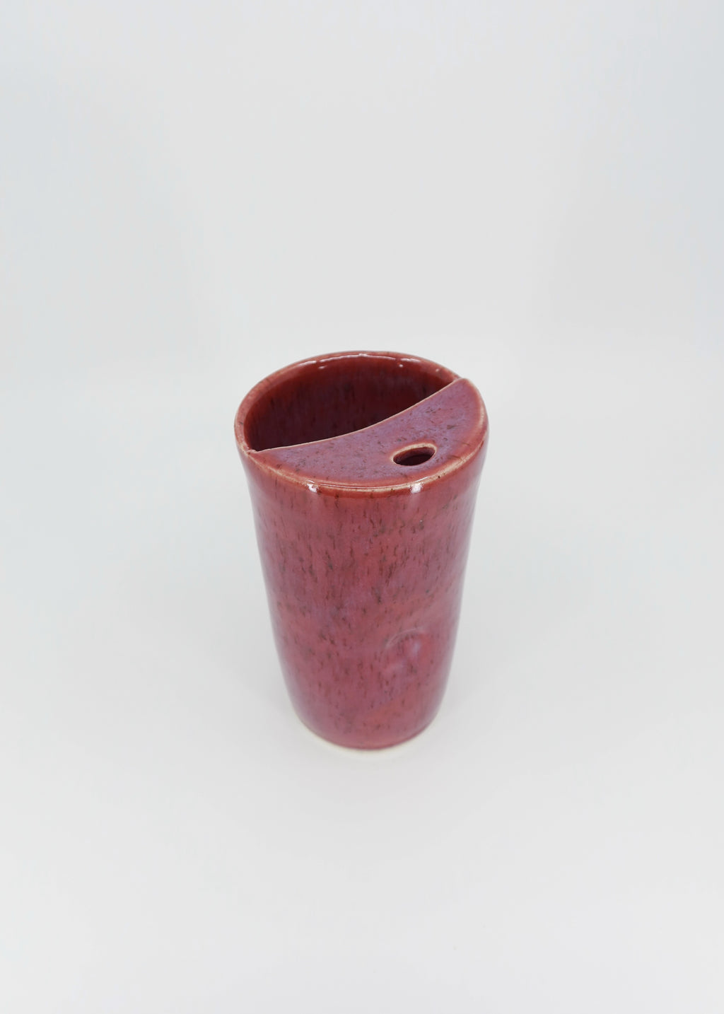The Ceramic Travel Mug - Raspberry