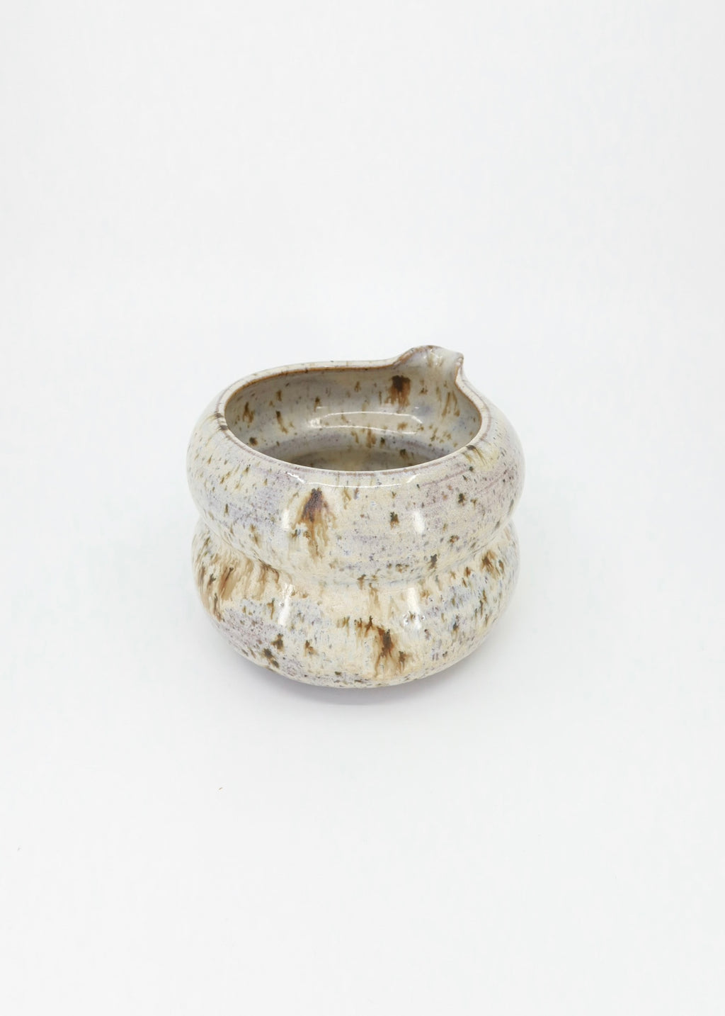 The Ceramic Bubbly Matcha Bowl - Birch