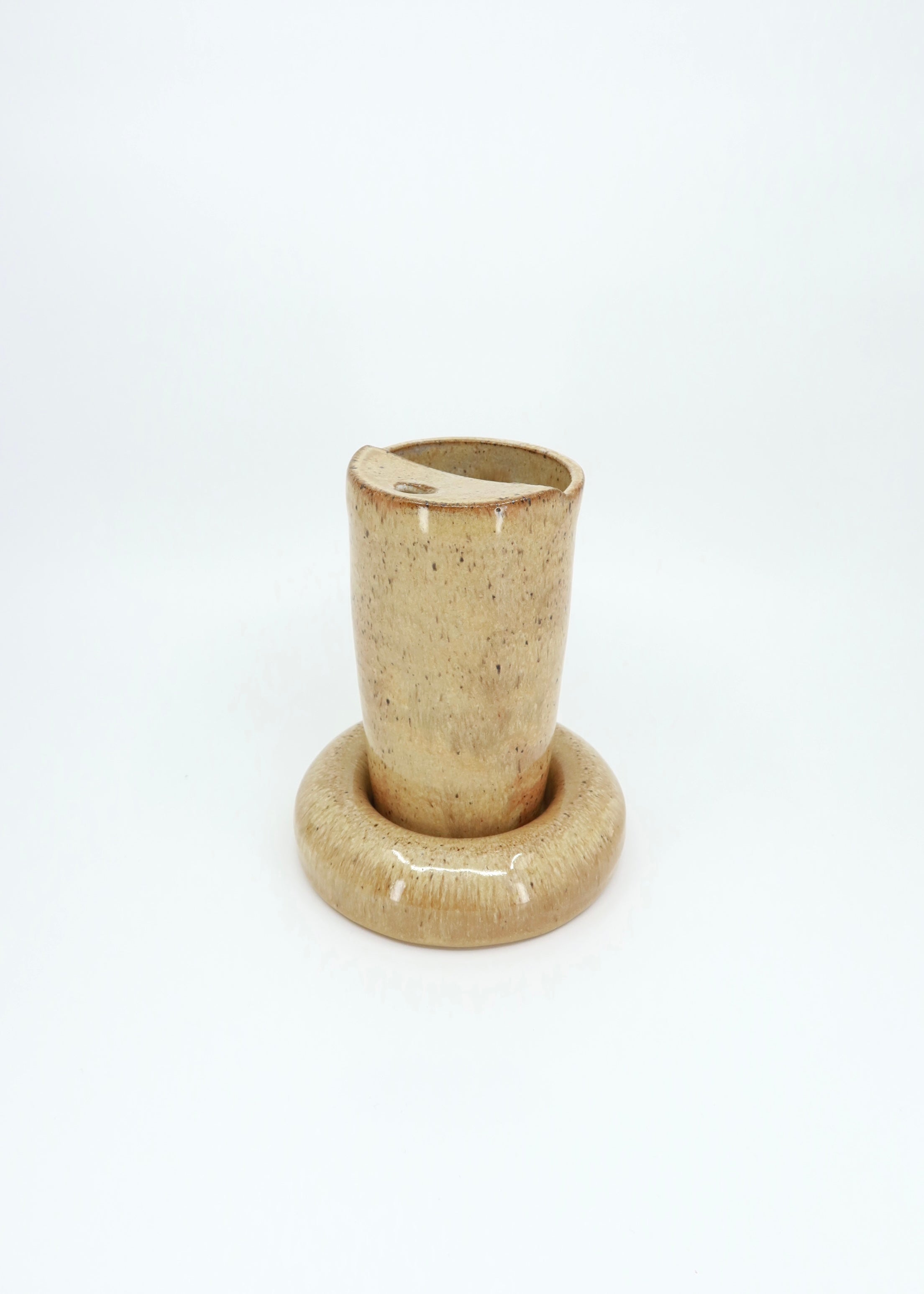 The Ceramic Travel Mug - Caramel