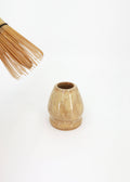 The Ceramic Matcha Whisk Holder - Caramel