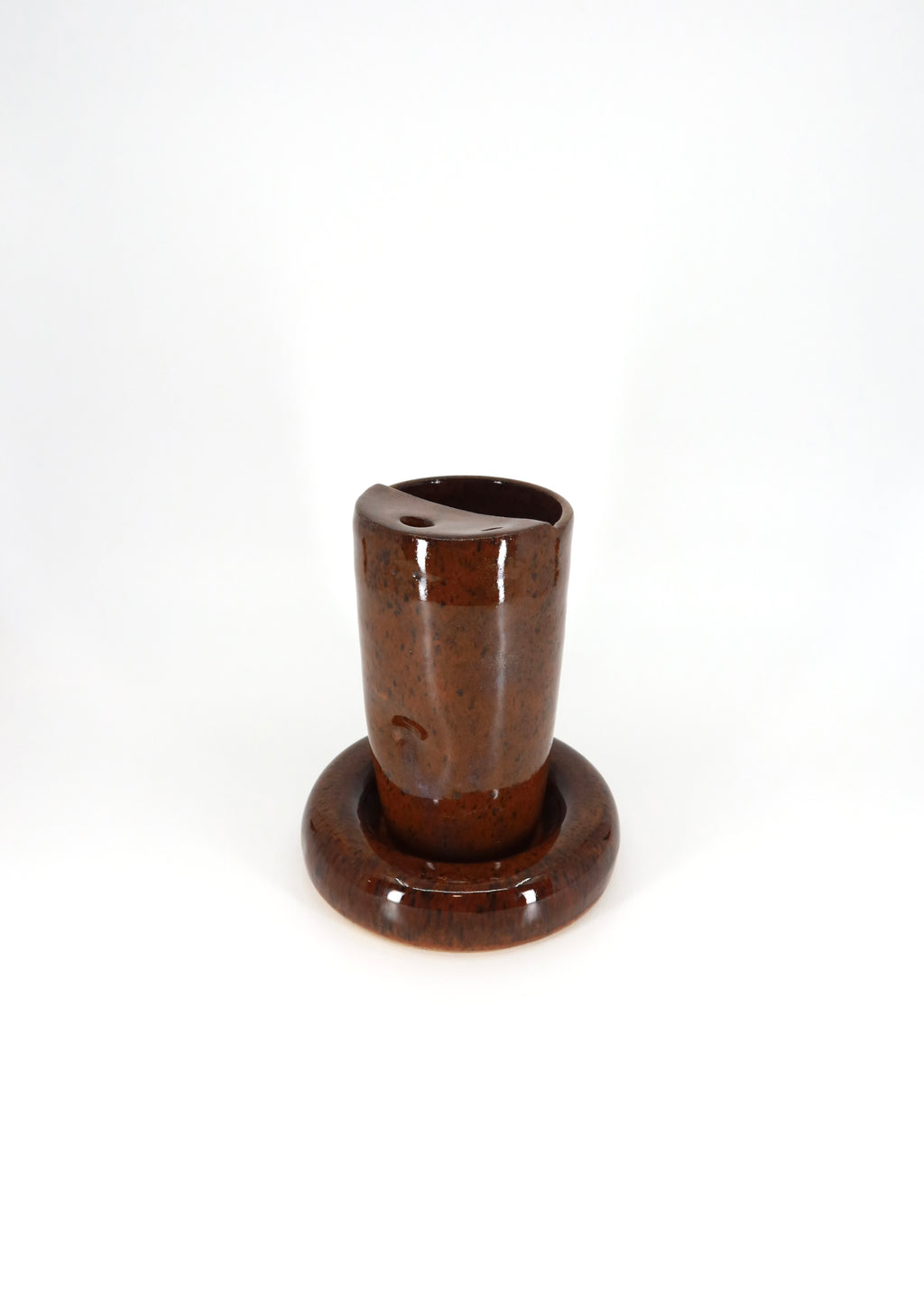The Ceramic Bubble Plate - Espresso