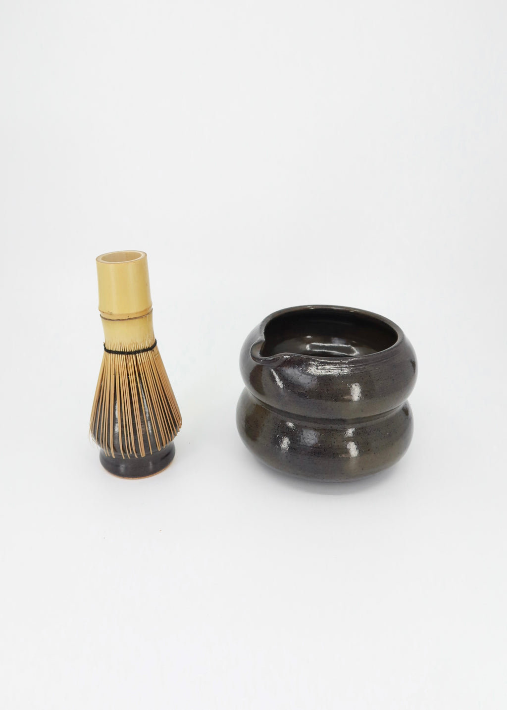 The Ceramic Matcha Whisk Holder - Smoke