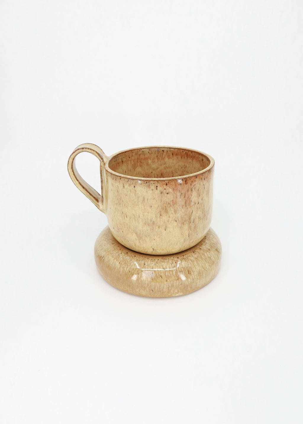The Ceramic Kaia Mug - Caramel