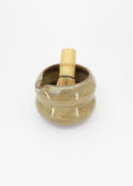 The Ceramic Bubbly Matcha Bowl - Moss