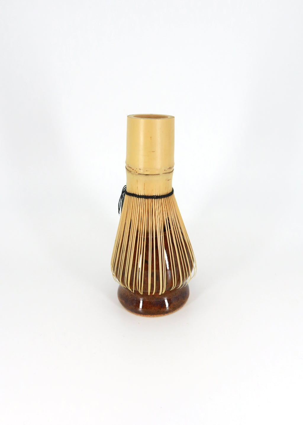 The Ceramic Matcha Whisk Holder - Espresso