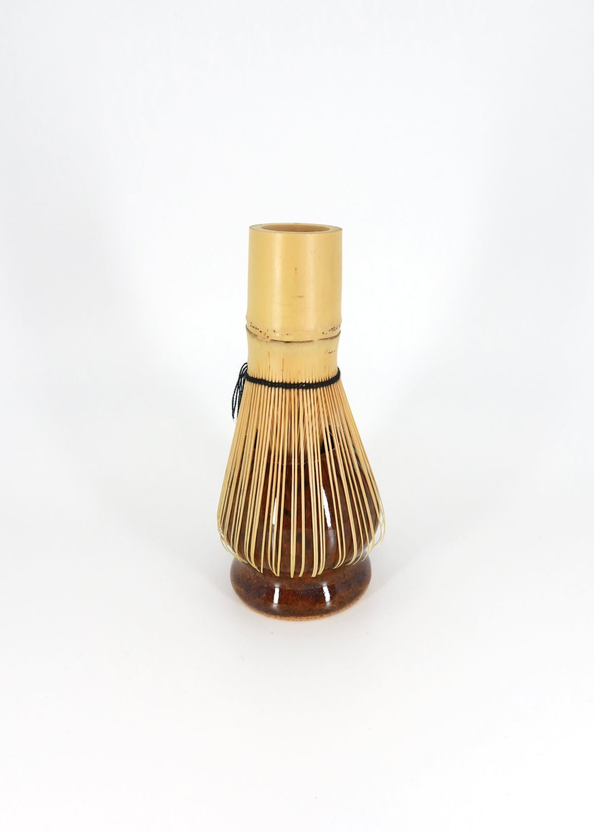 The Ceramic Matcha Whisk Holder - Espresso