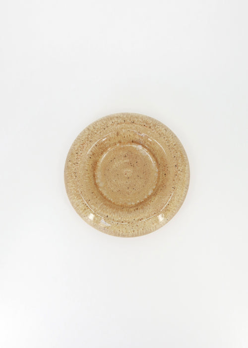 The Ceramic Bubble Plate - Caramel