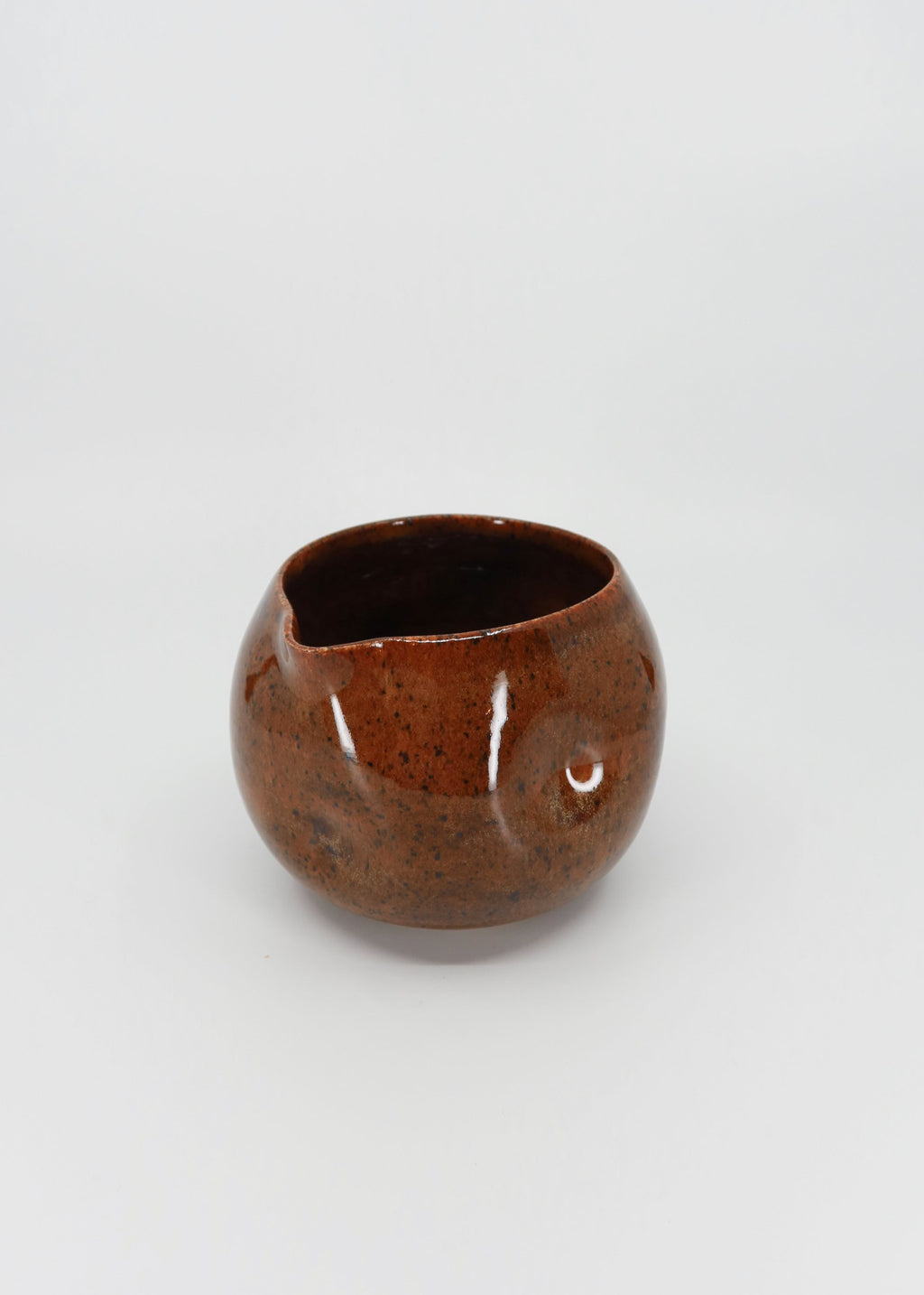 The Ceramic Pinch Matcha Bowl - Tortoise