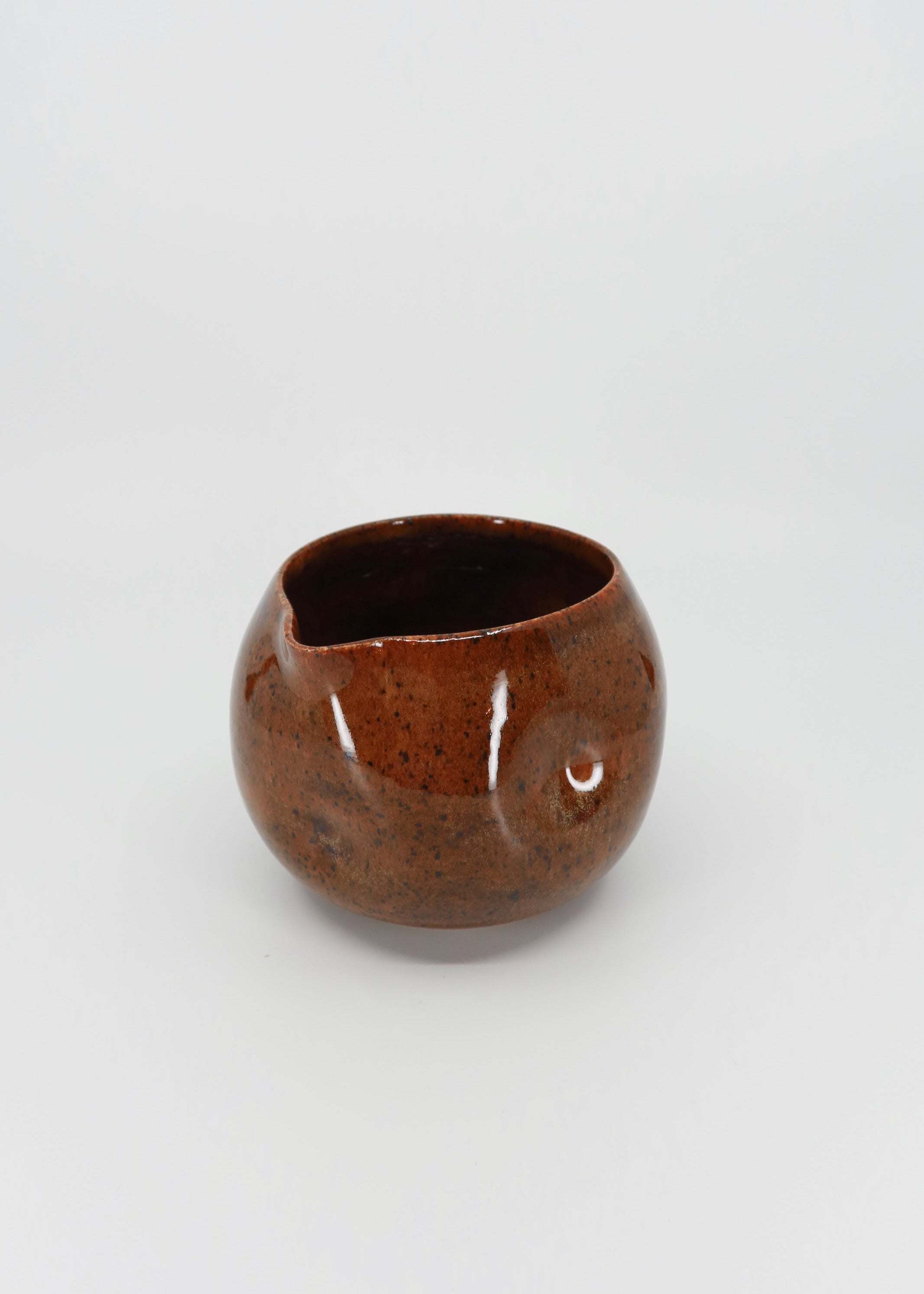 The Ceramic Pinch Matcha Bowl - Tortoise