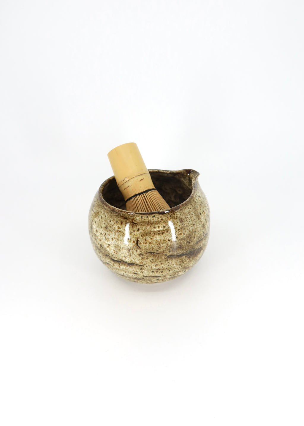 The Ceramic Matcha Bowl - Sepia