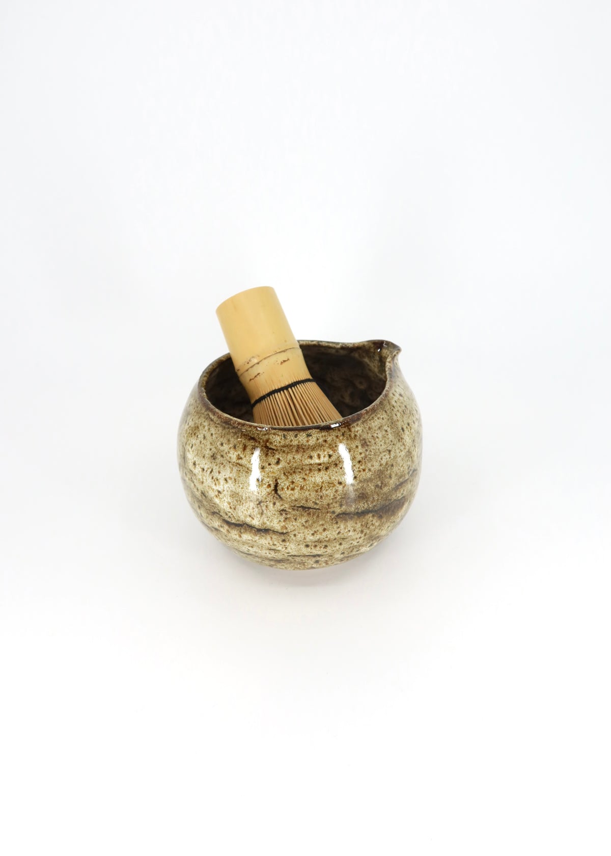 The Ceramic Matcha Bowl - Sepia