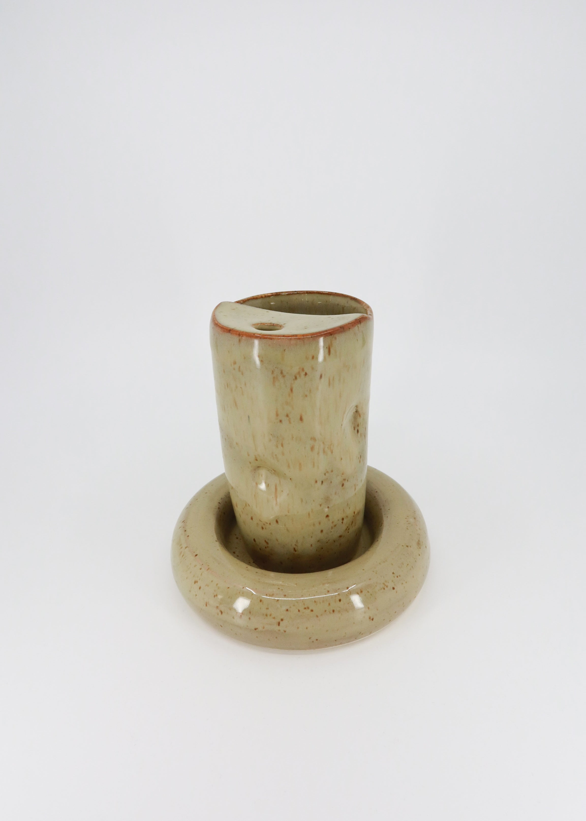 The Ceramic Bubble Plate - Toasted Sage