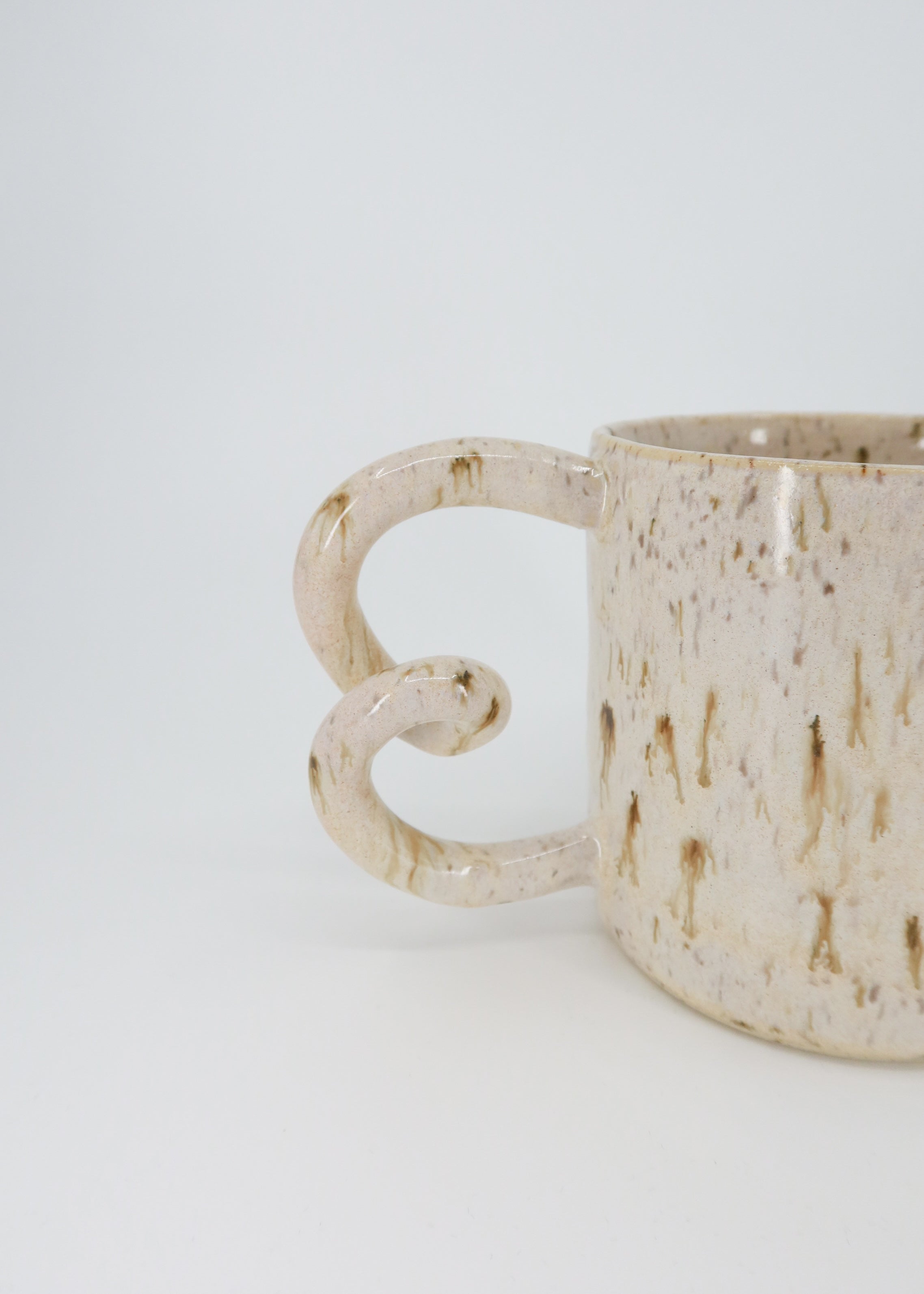 The Ceramic Twirly Mug - Birch