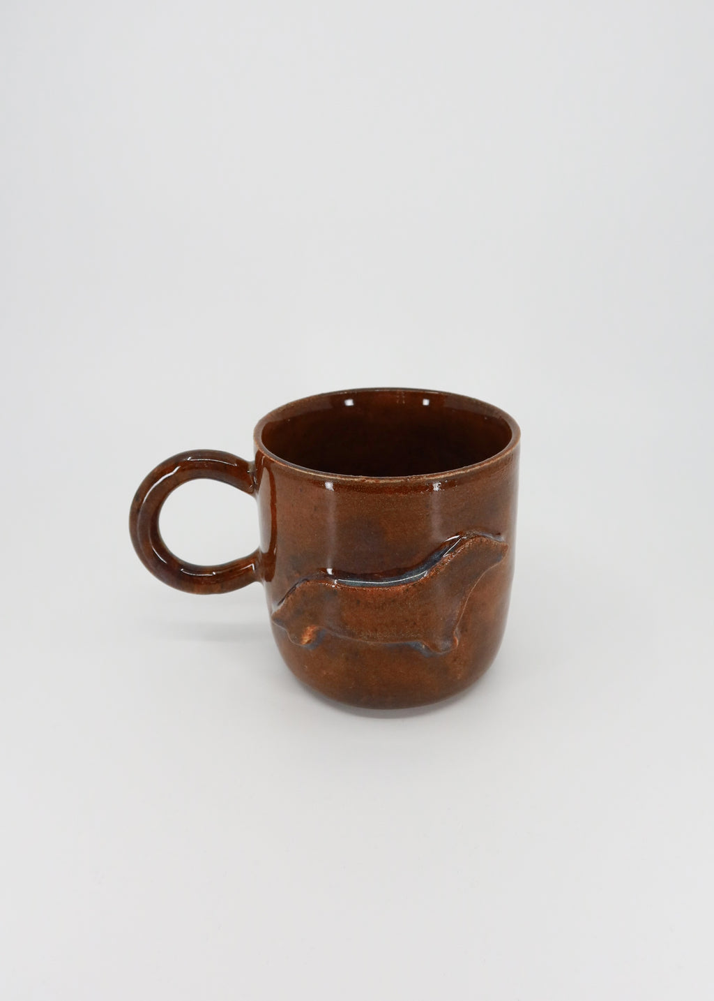 The Ceramic Doxie Mug - Tortoise