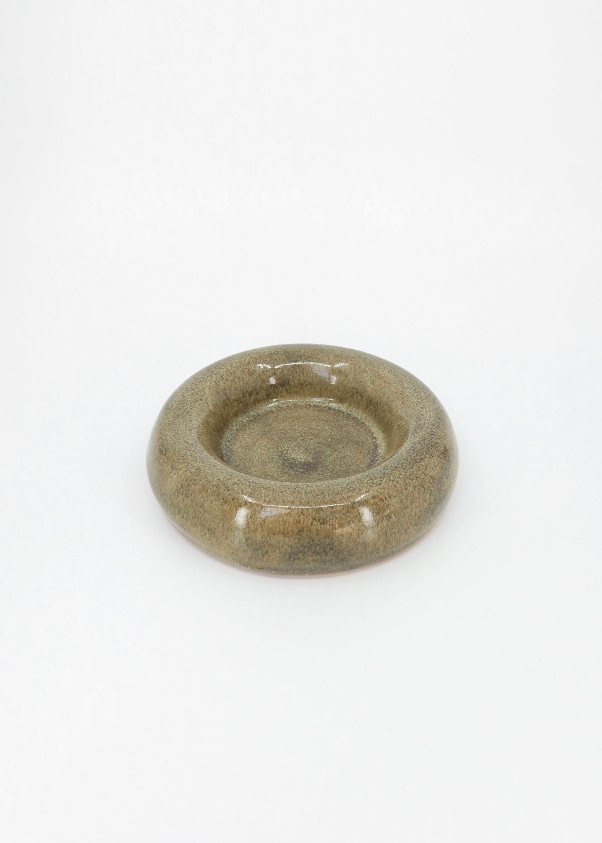 The Ceramic Bubble Plate - Moss