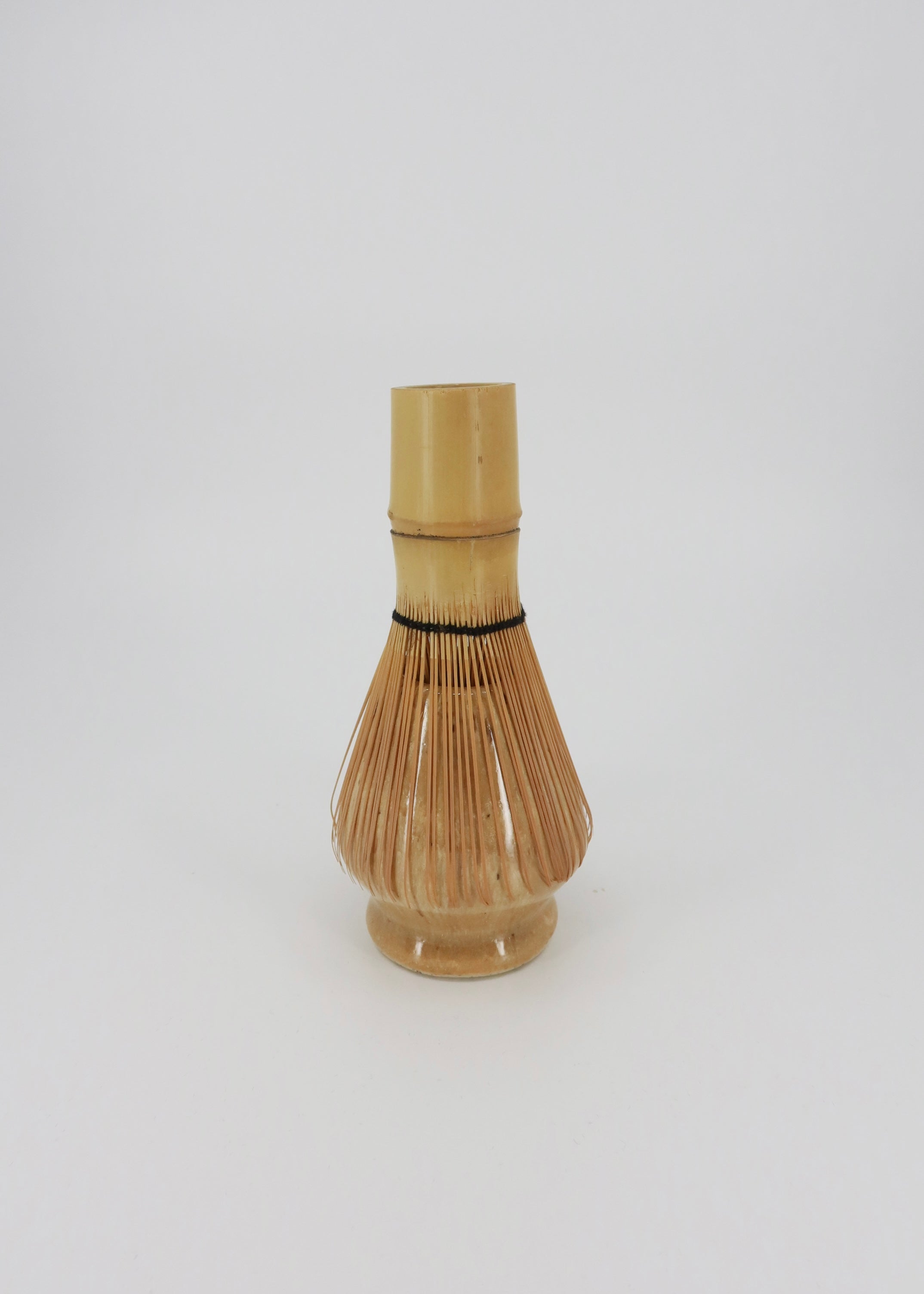 The Ceramic Matcha Whisk Holder - Caramel