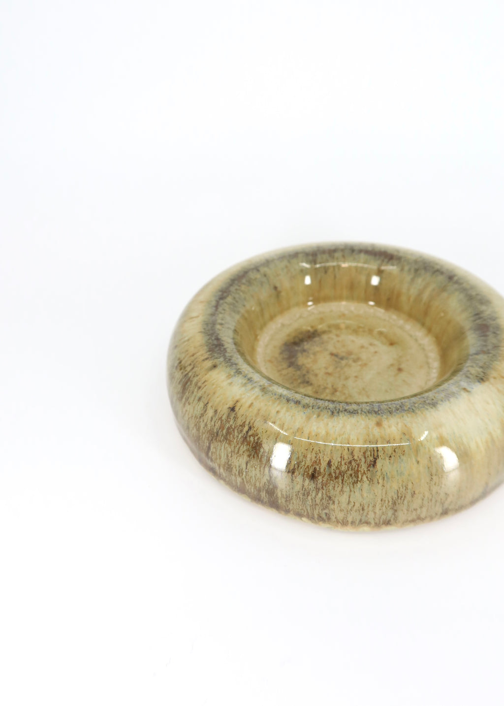 The Ceramic Bubble Plate - Moss