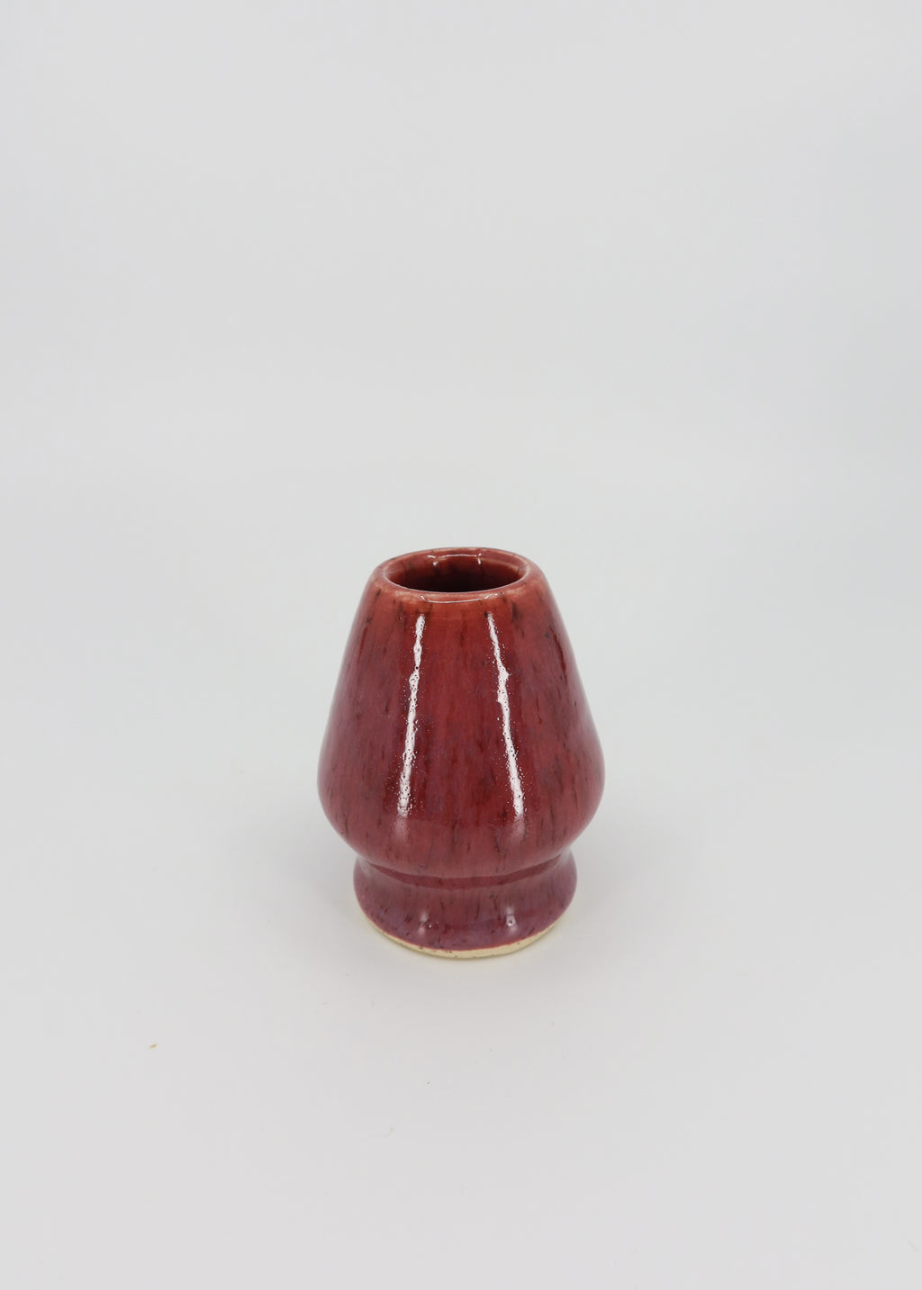 The Ceramic Matcha Whisk Holder - Raspberry
