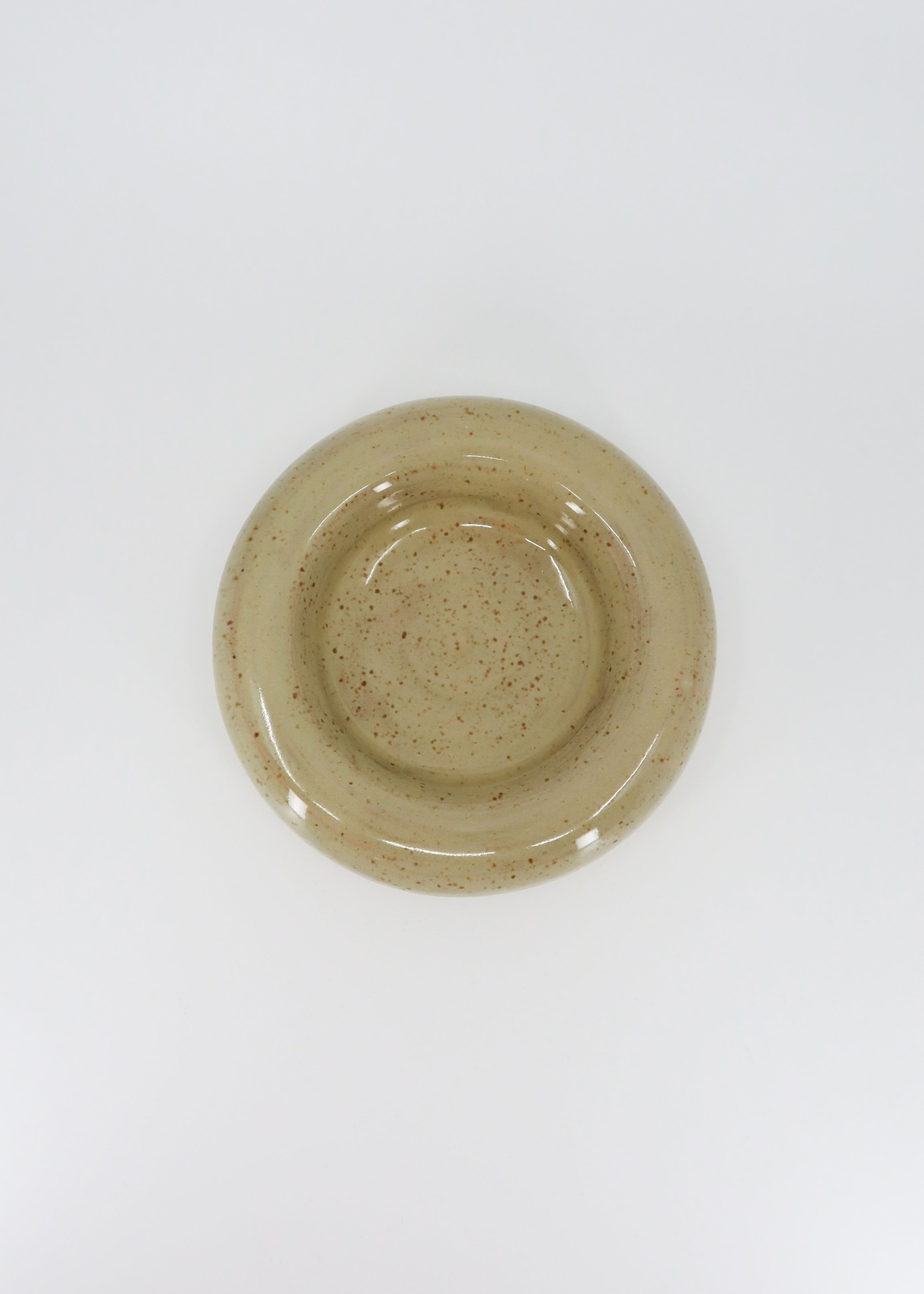The Ceramic Bubble Plate - Toasted Sage