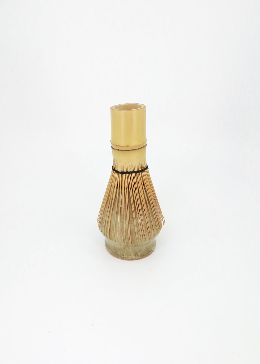 The Ceramic Matcha Whisk Holder - Moss