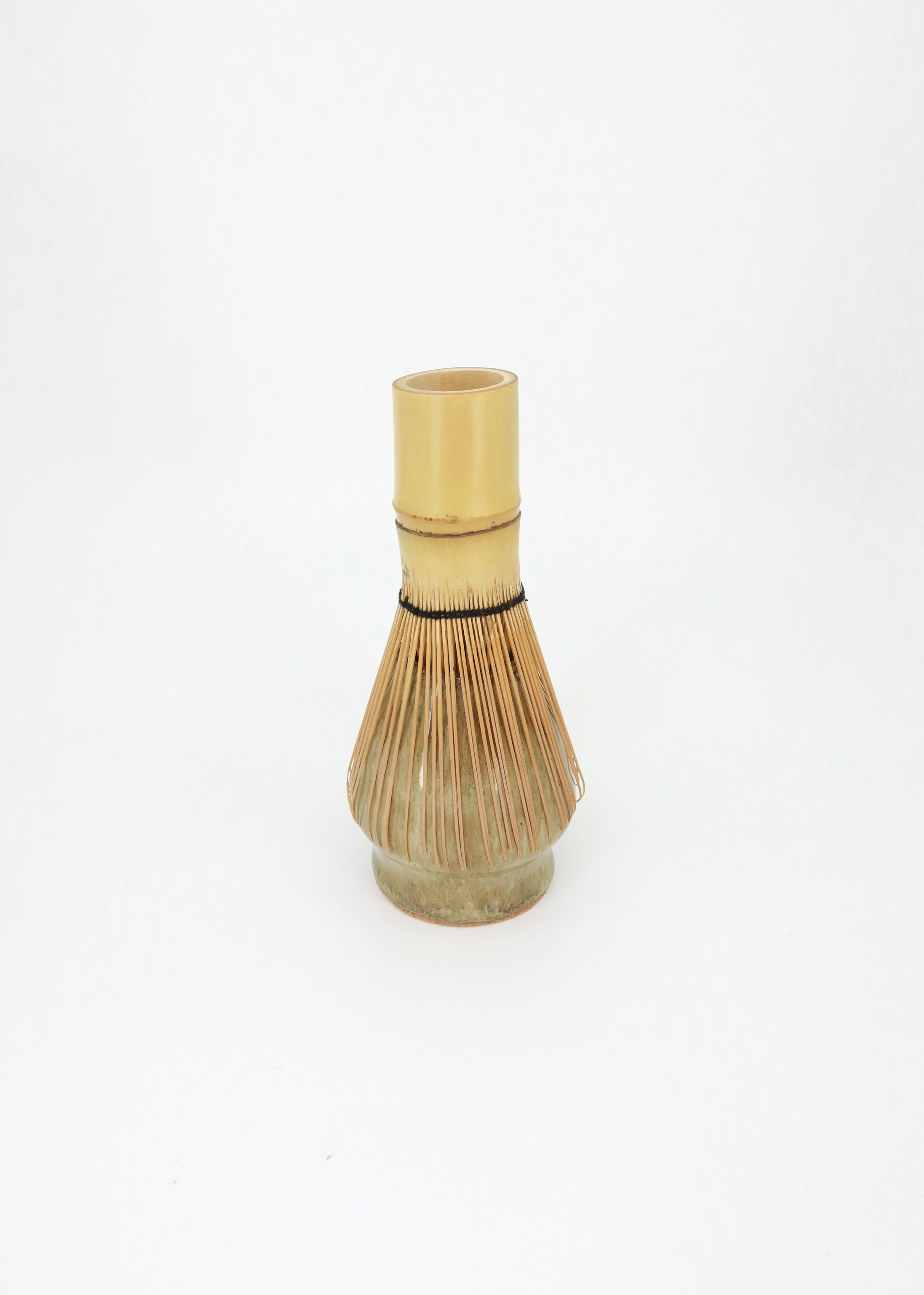 The Ceramic Matcha Whisk Holder - Moss