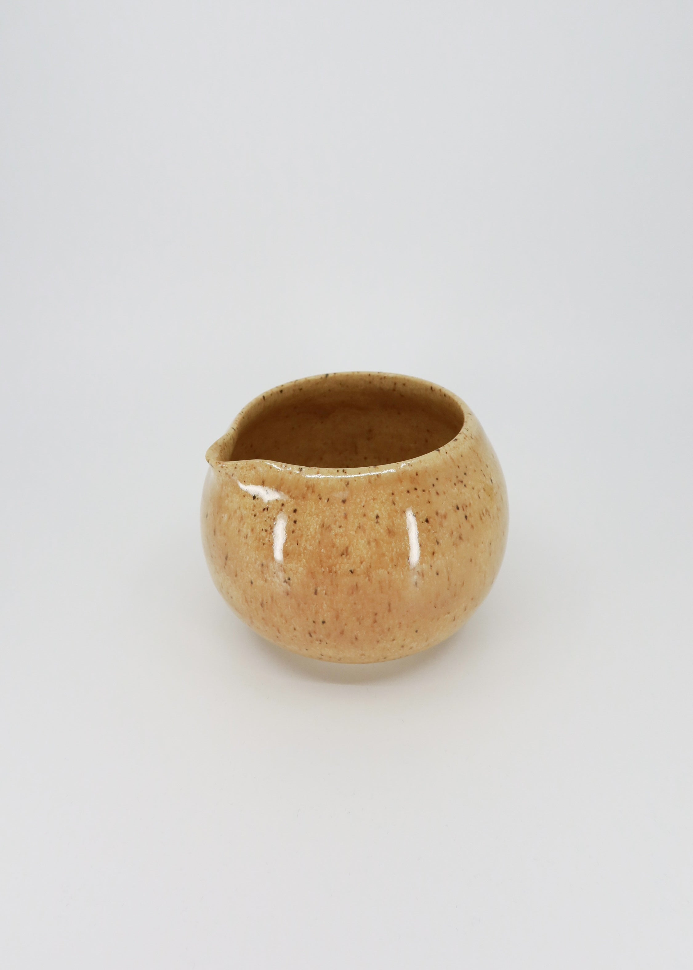 The Ceramic Matcha Bowl - Caramel
