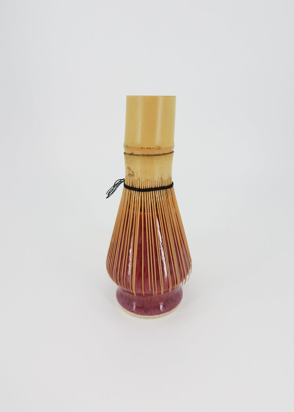 The Ceramic Matcha Whisk Holder - Raspberry