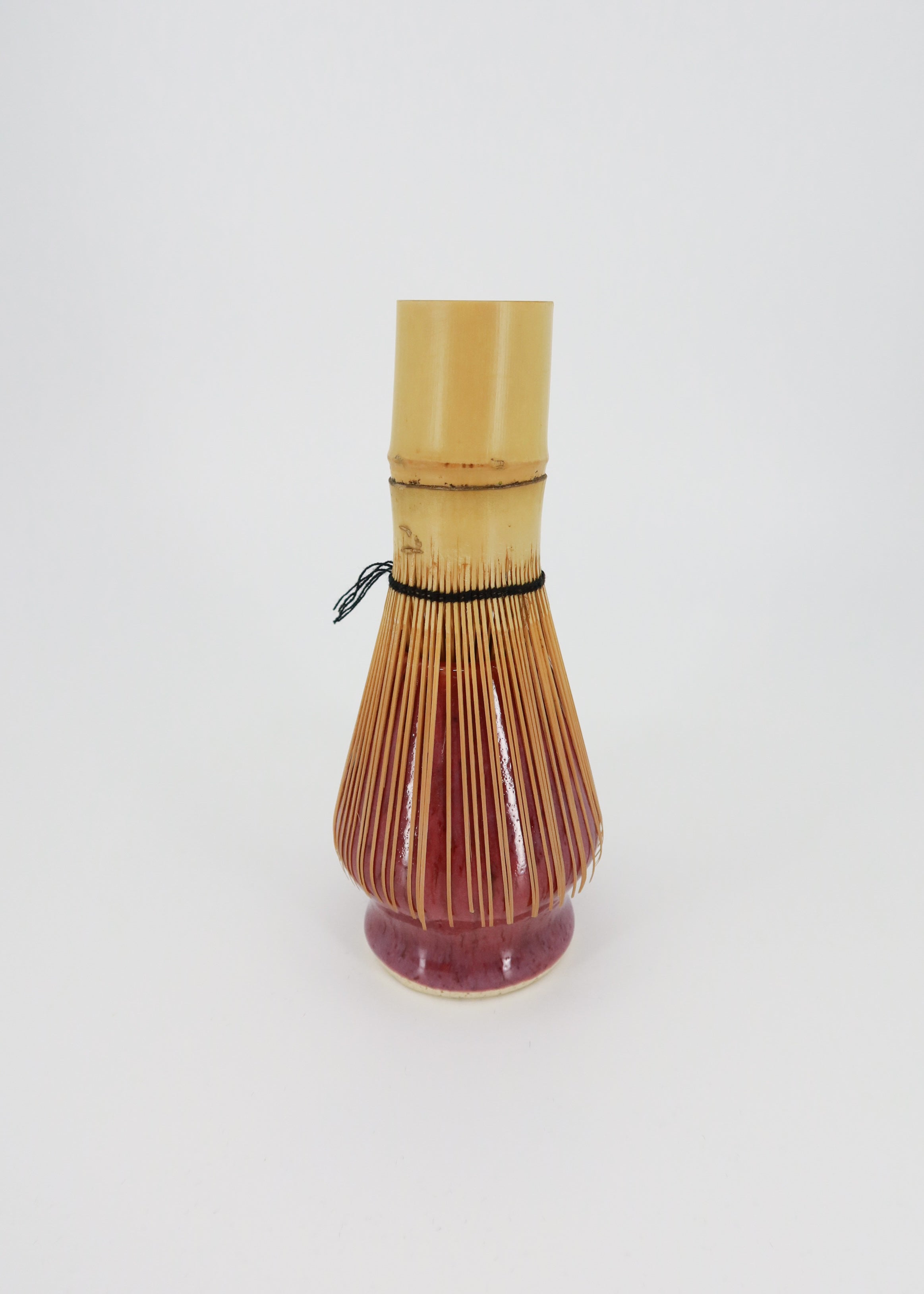 The Ceramic Matcha Whisk Holder - Raspberry