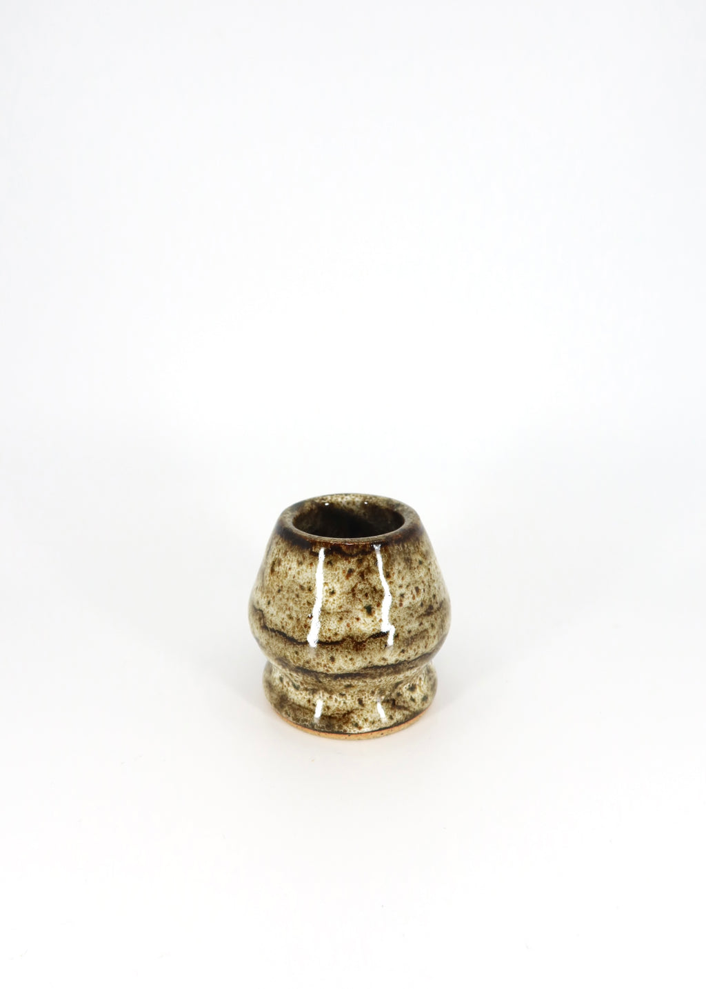 The Ceramic Matcha Whisk Holder - Sepia