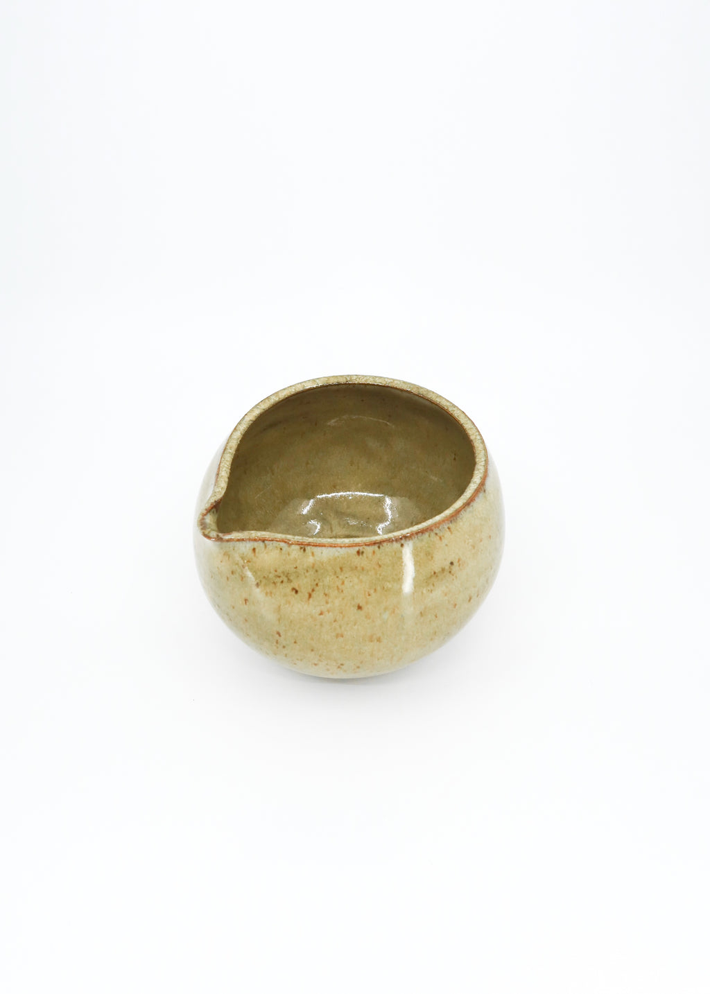 The Ceramic Matcha Bowl - Moss