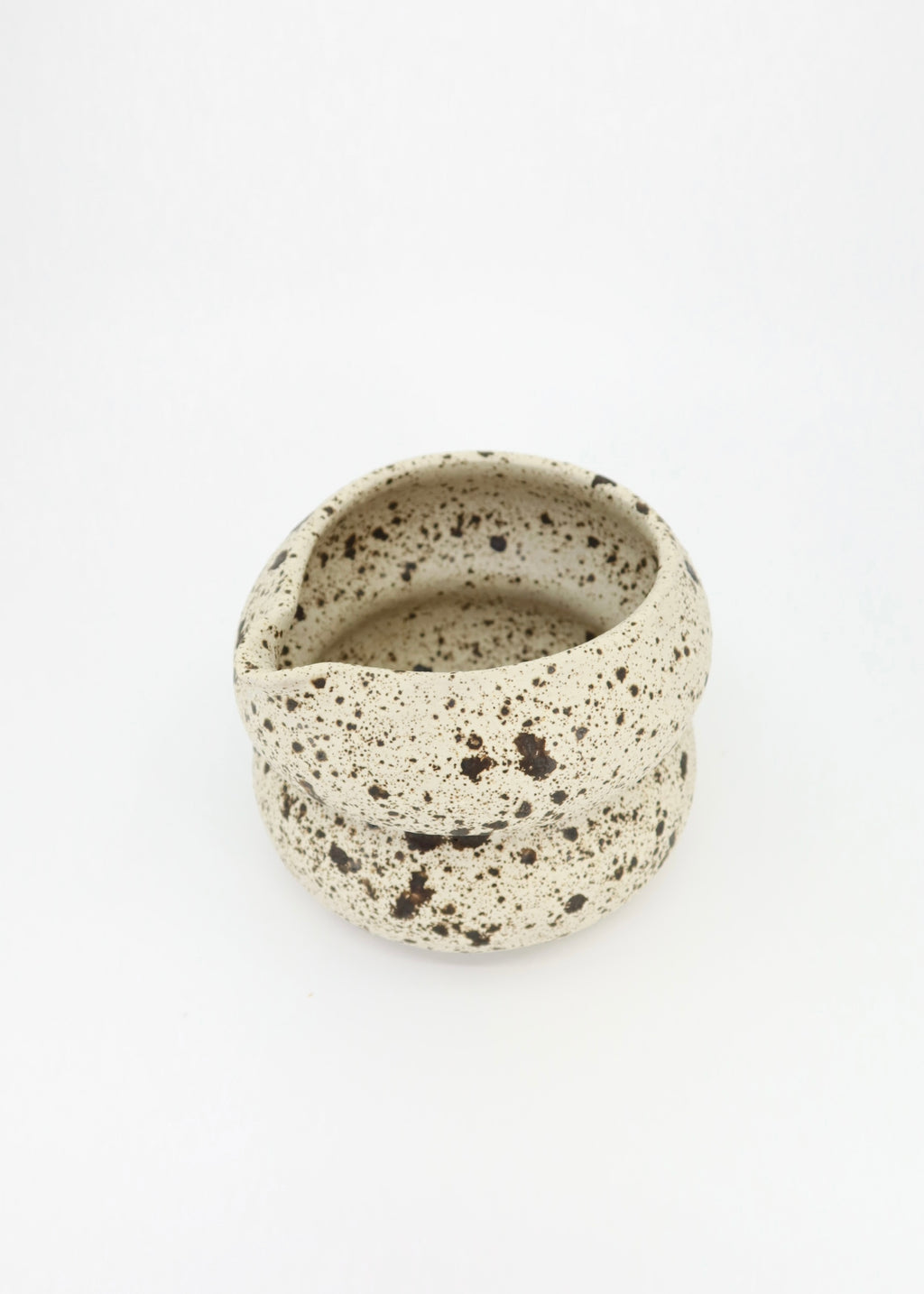 The Ceramic Bubbly Matcha Bowl - Speckle