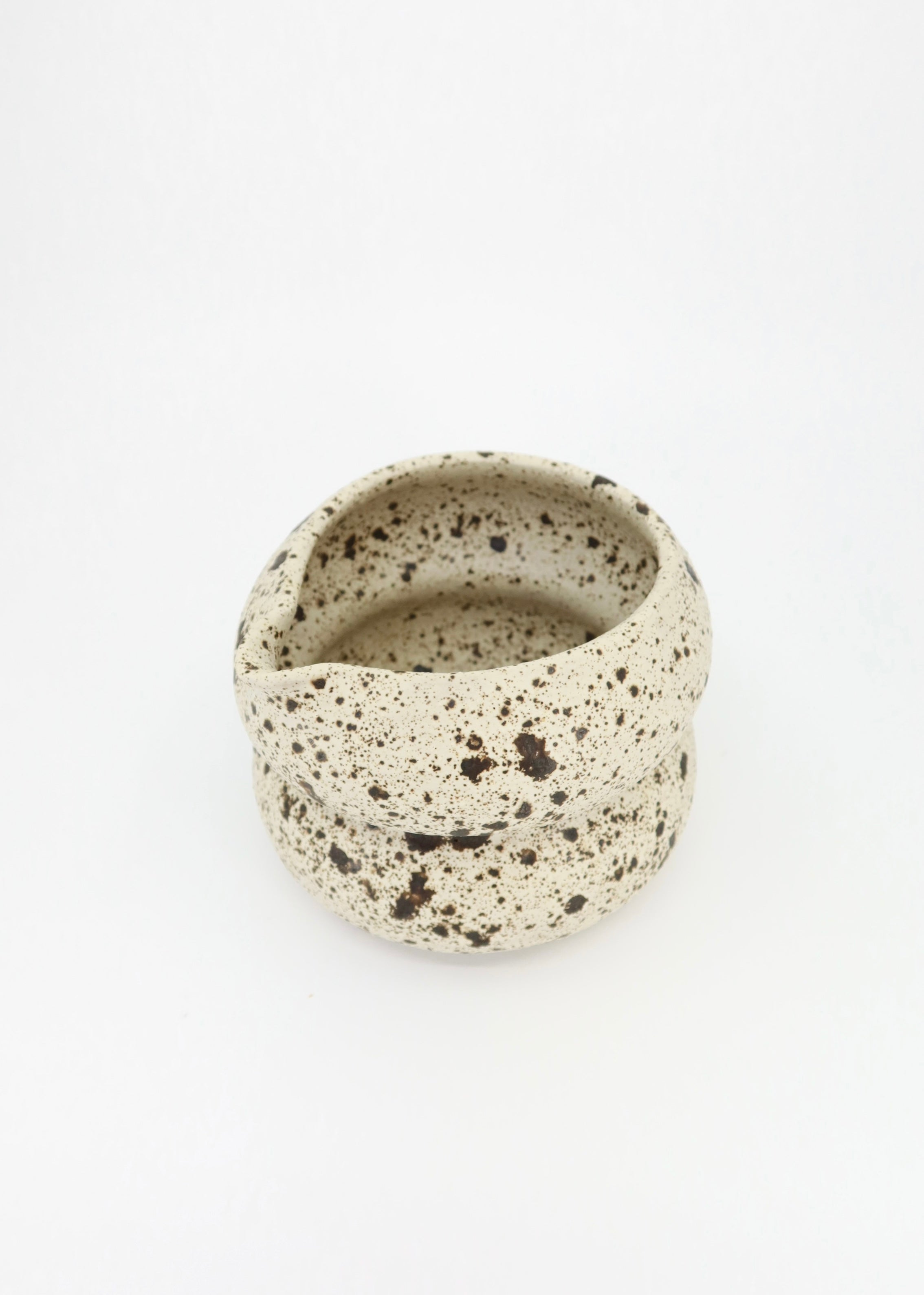 The Ceramic Bubbly Matcha Bowl - Speckle