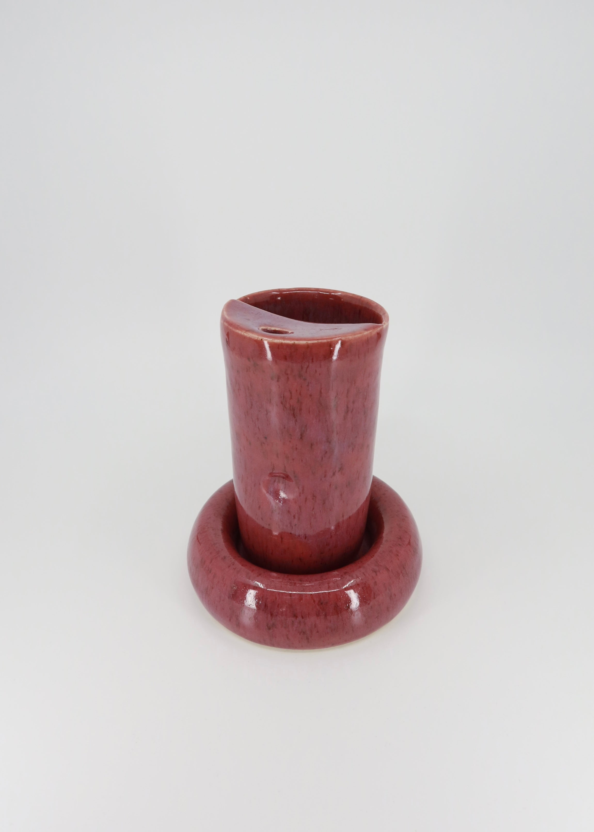 The Ceramic Bubble Plate - Raspberry