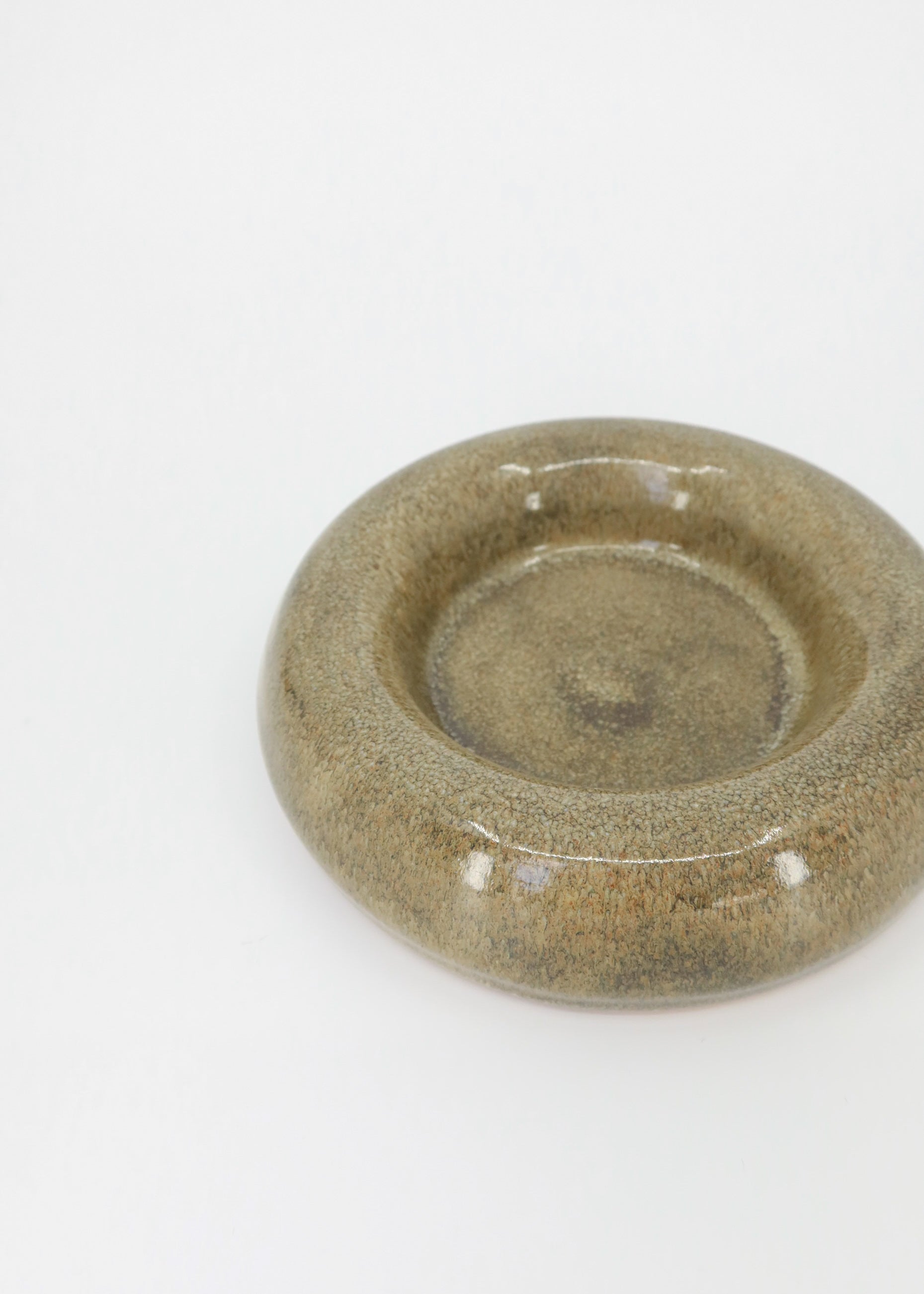 The Ceramic Bubble Plate - Moss
