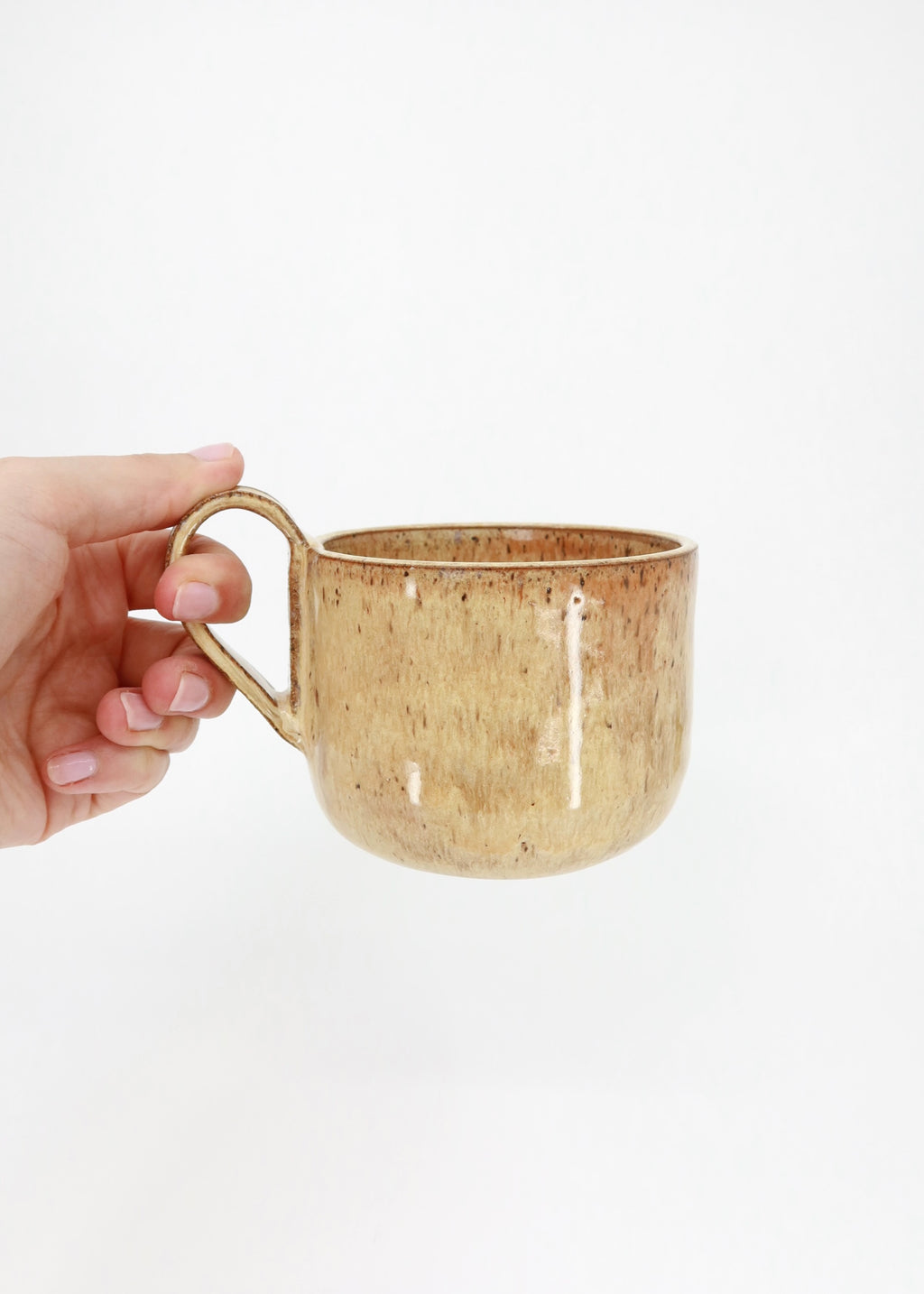 The Ceramic Kaia Mug - Caramel