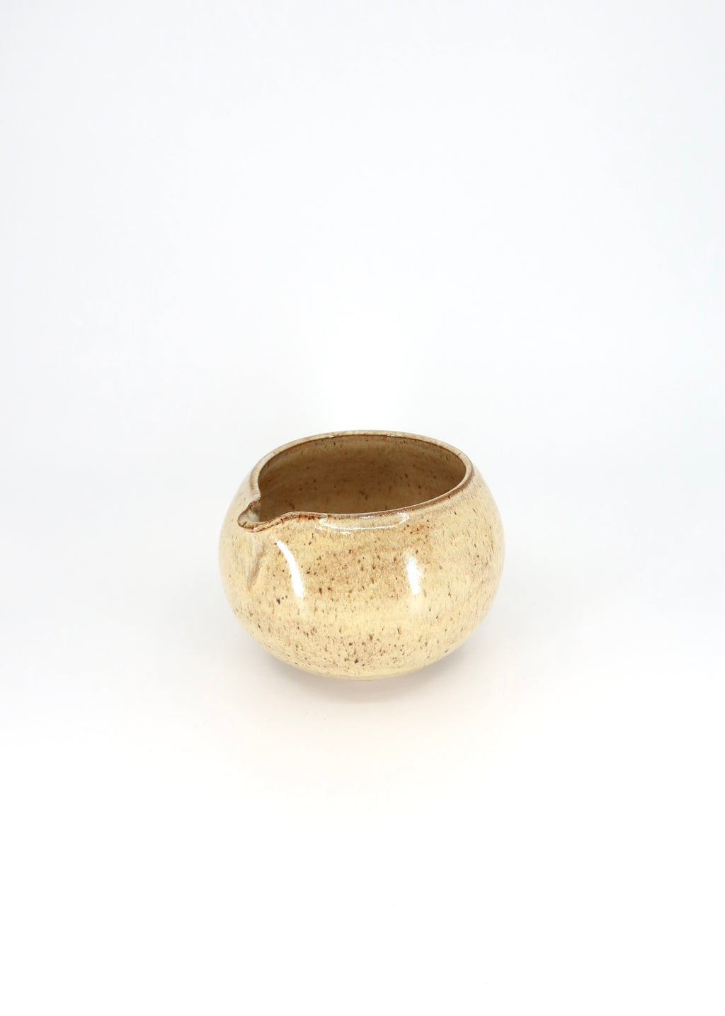 The Ceramic Matcha Bowl - Caramel