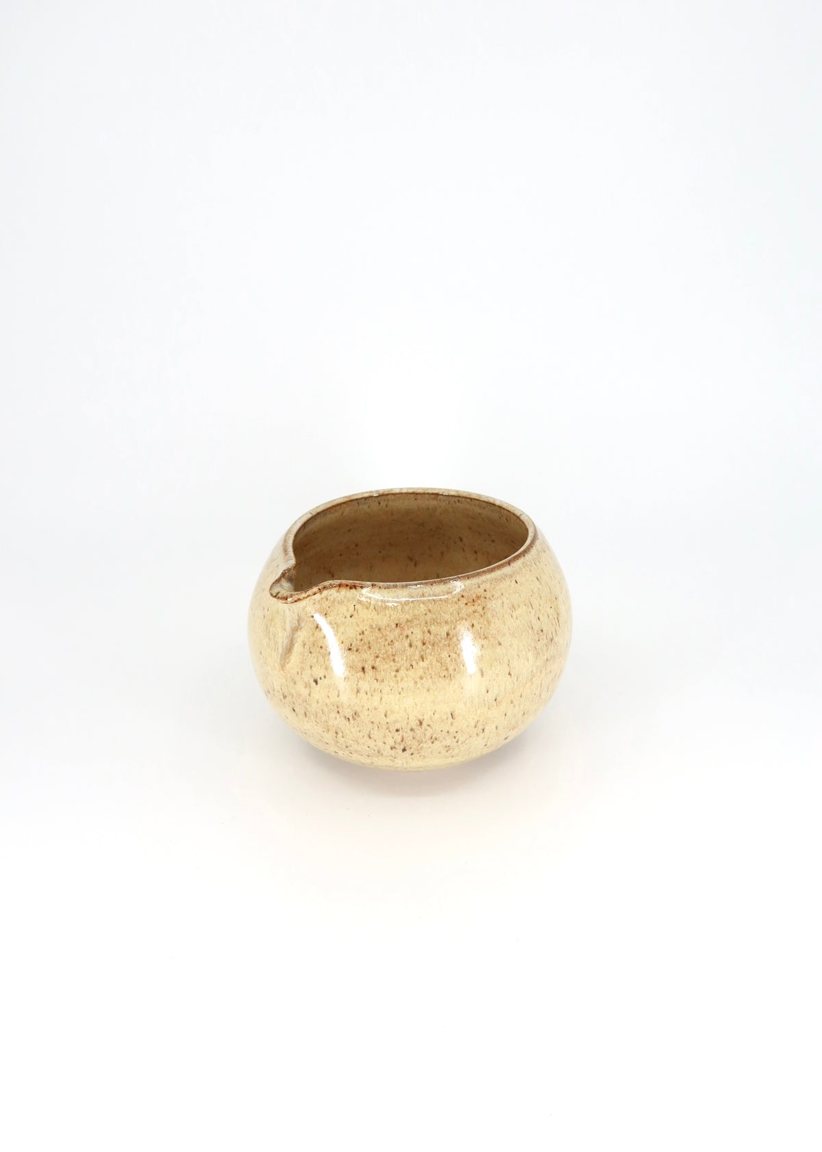 The Ceramic Matcha Bowl - Caramel