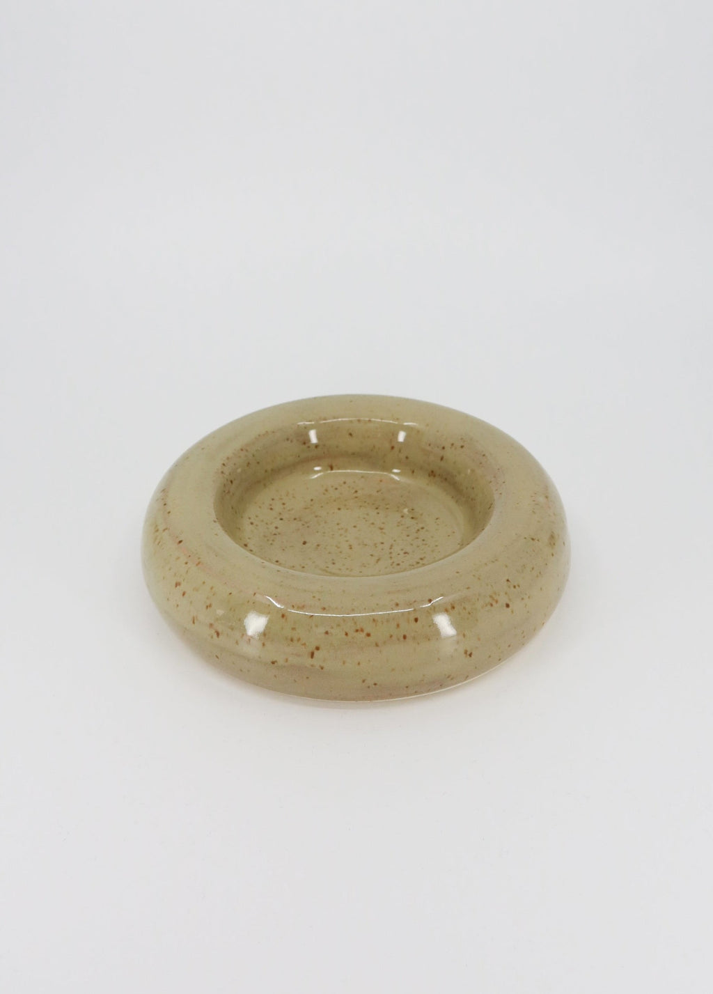 The Ceramic Bubble Plate - Toasted Sage