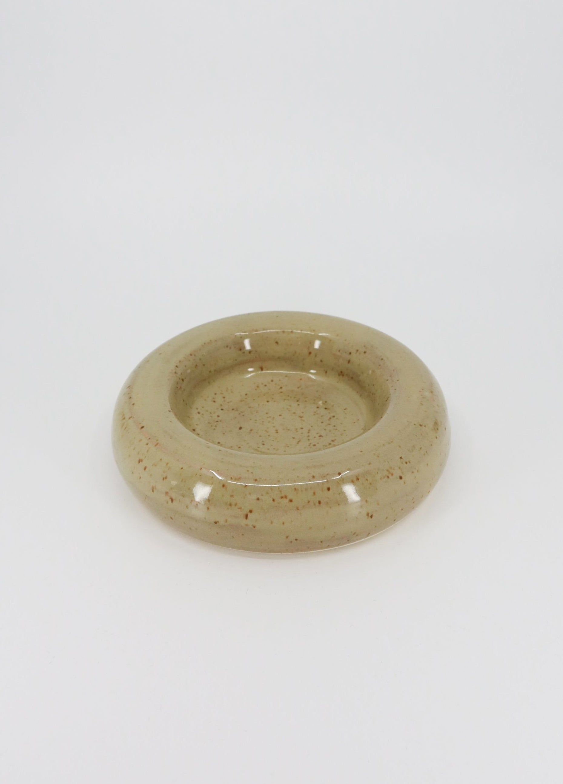 The Ceramic Bubble Plate - Toasted Sage
