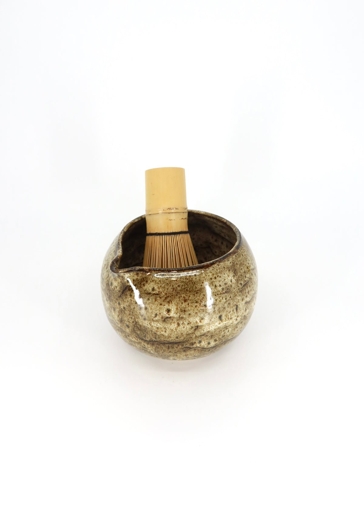 The Ceramic Matcha Bowl - Sepia