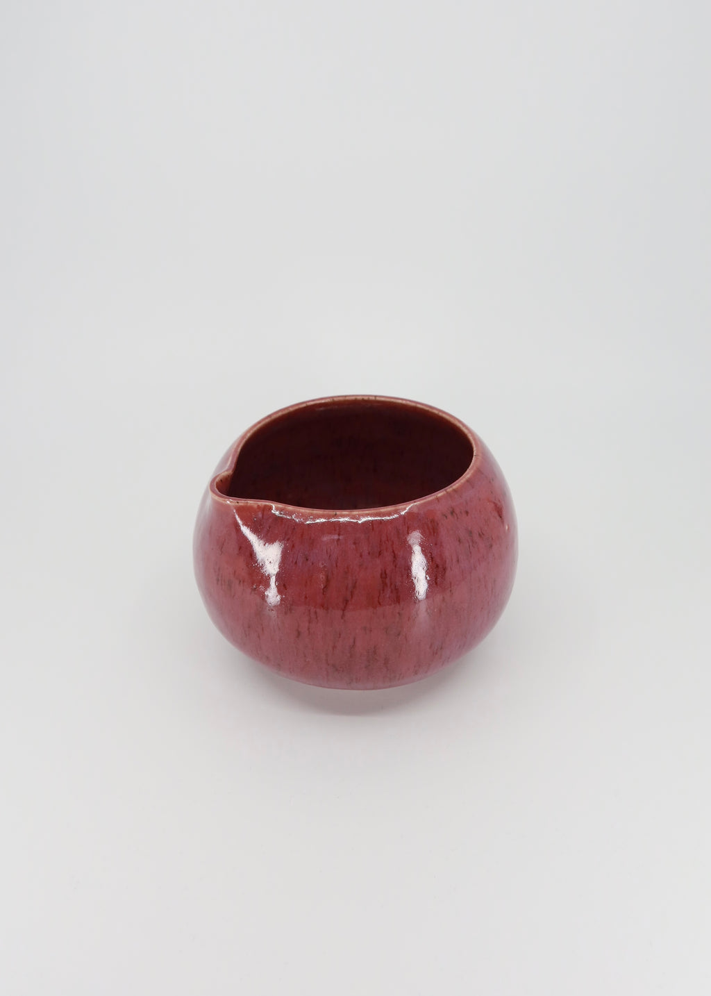 The Ceramic Matcha Bowl - Raspberry