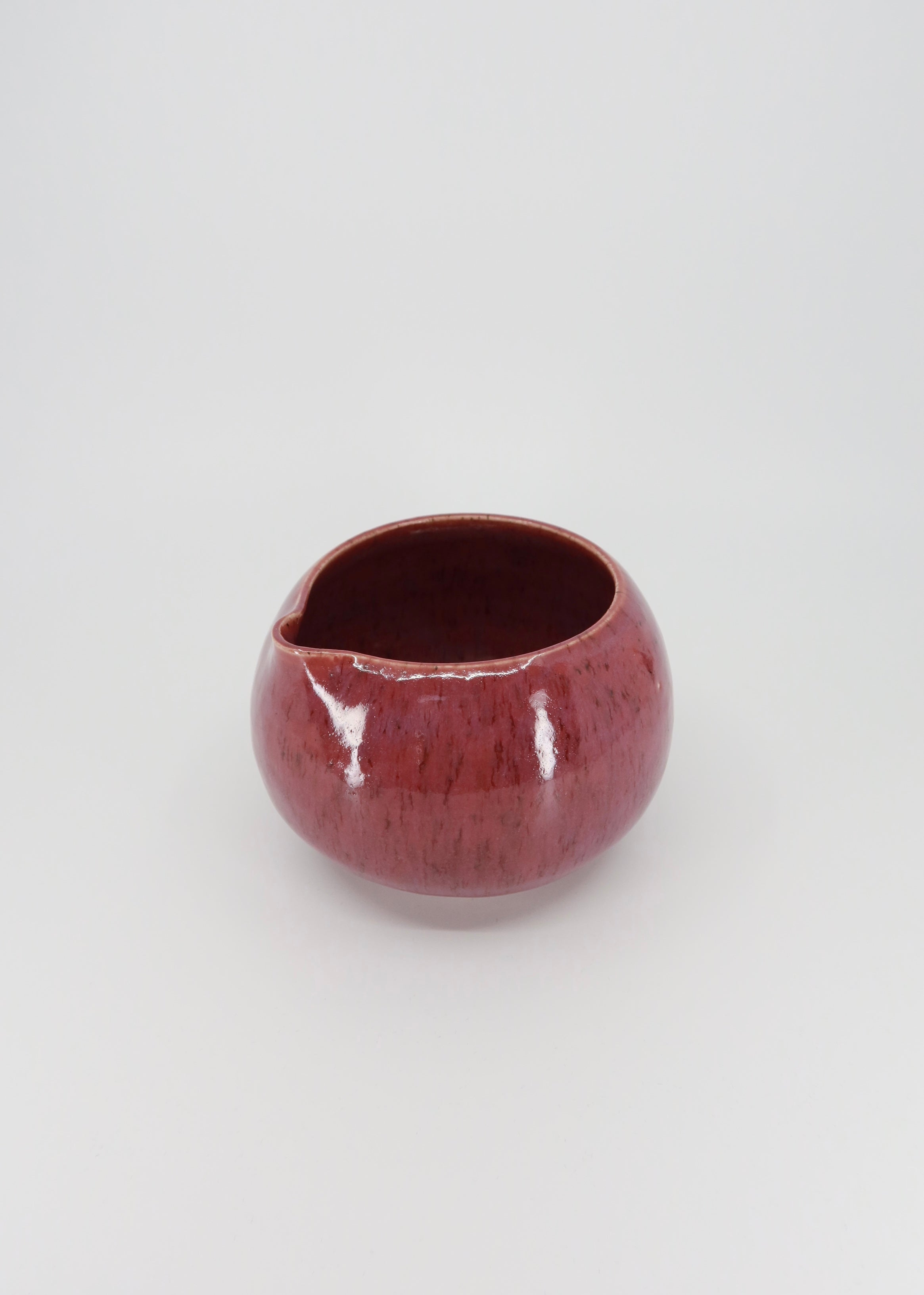 The Ceramic Matcha Bowl - Raspberry