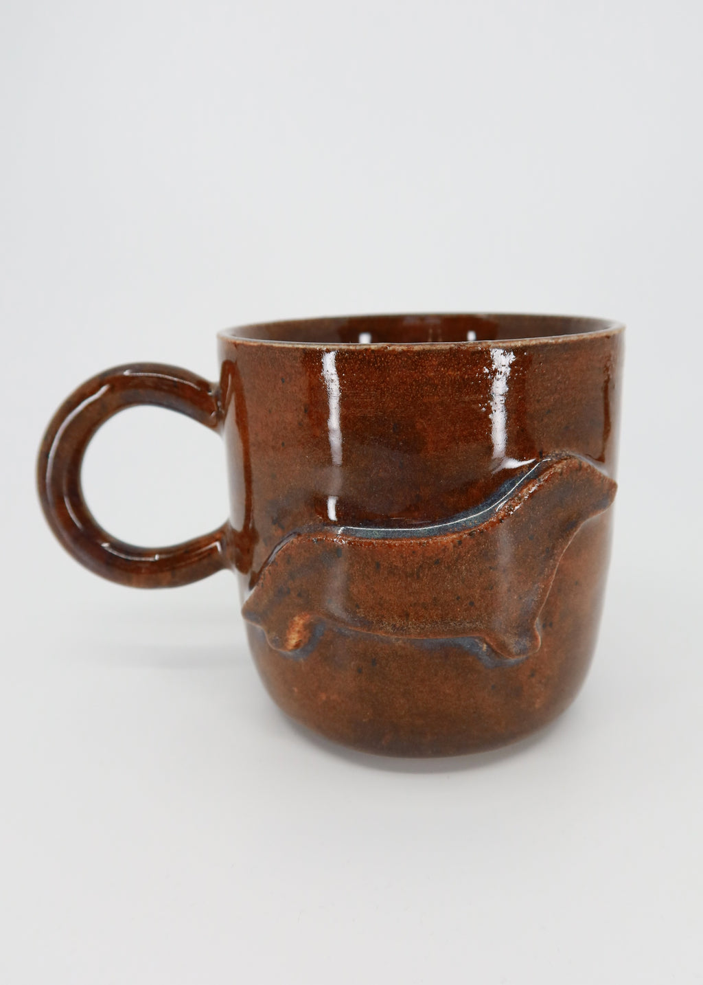 The Ceramic Doxie Mug - Tortoise