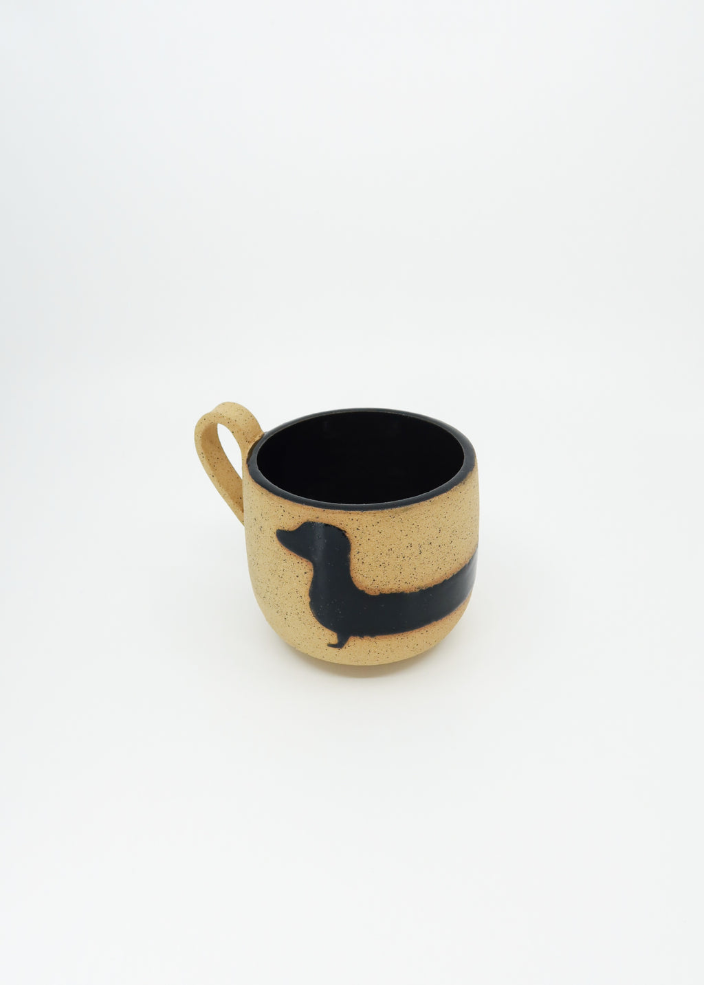 The Ceramic Kaia Mug - Onyx Doxie
