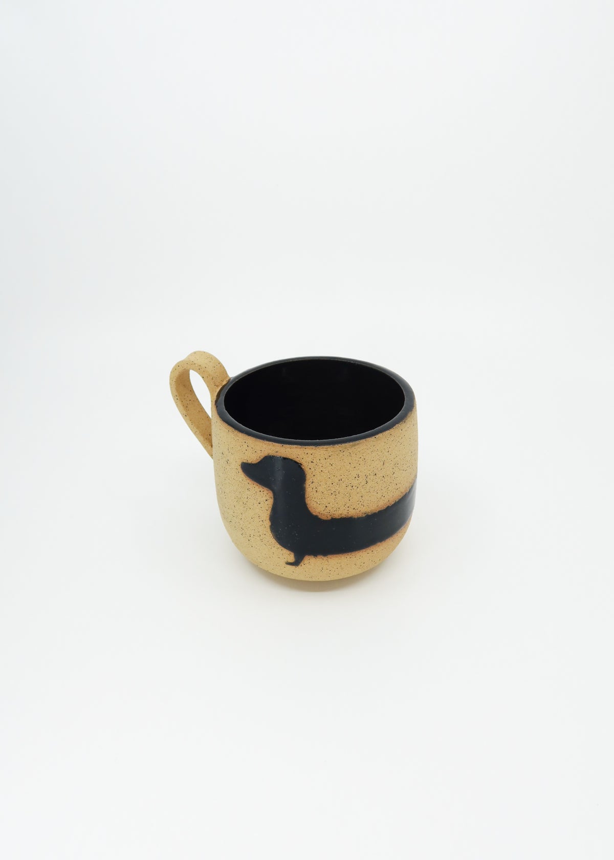 The Ceramic Kaia Mug - Onyx Doxie