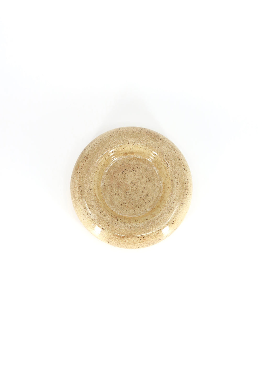 The Ceramic Bubble Plate - Caramel