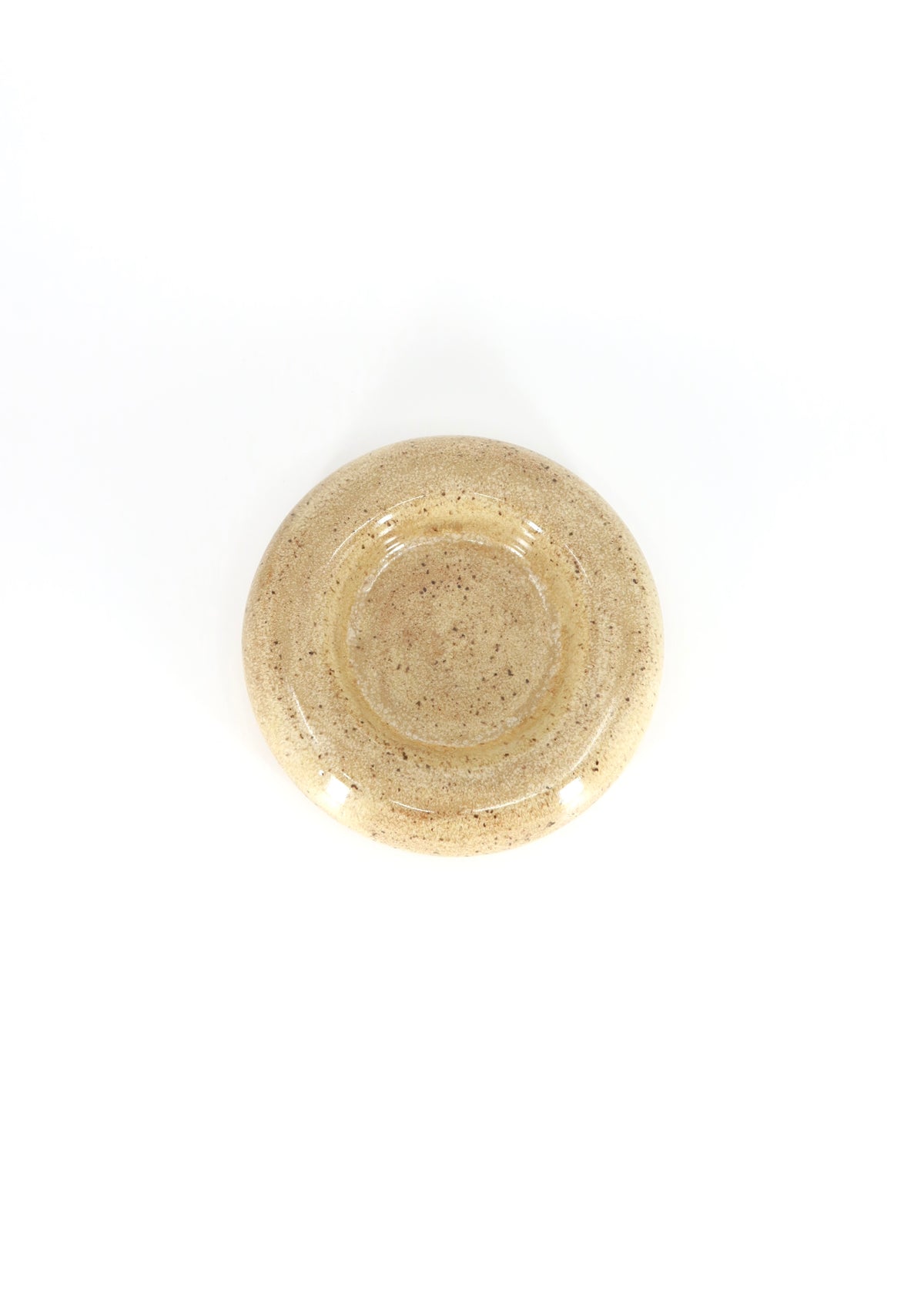The Ceramic Bubble Plate - Caramel
