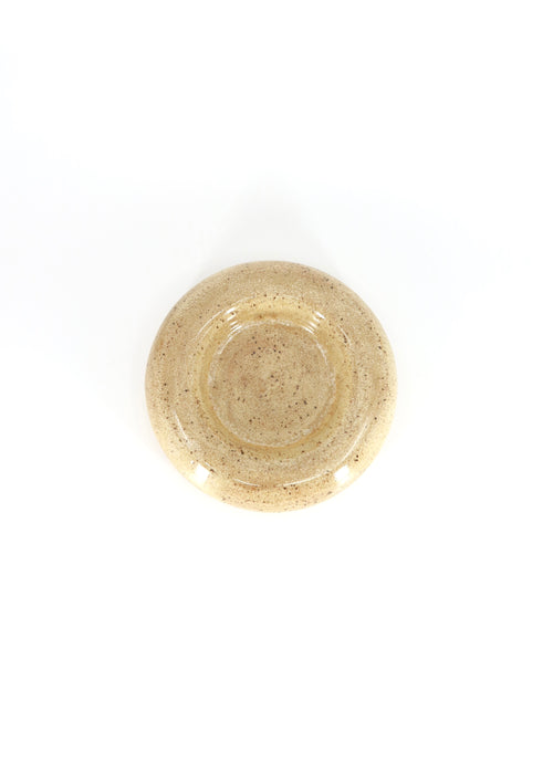 The Ceramic Bubble Plate - Caramel