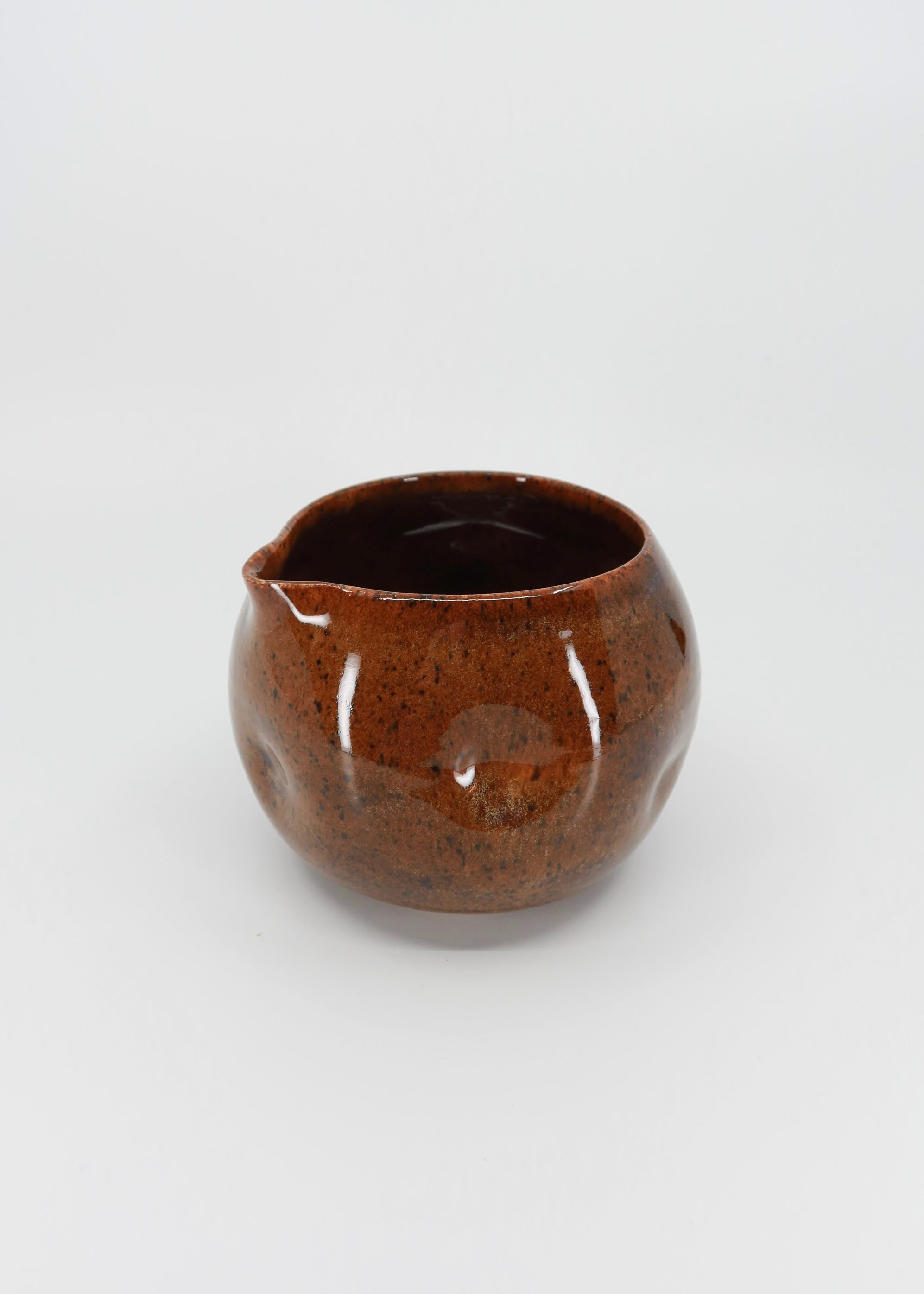 The Ceramic Pinch Matcha Bowl - Tortoise