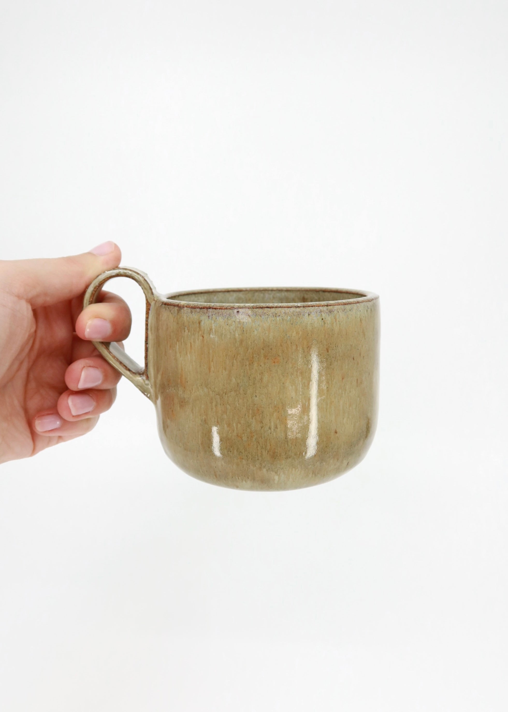 The Ceramic Kaia Mug - Moss